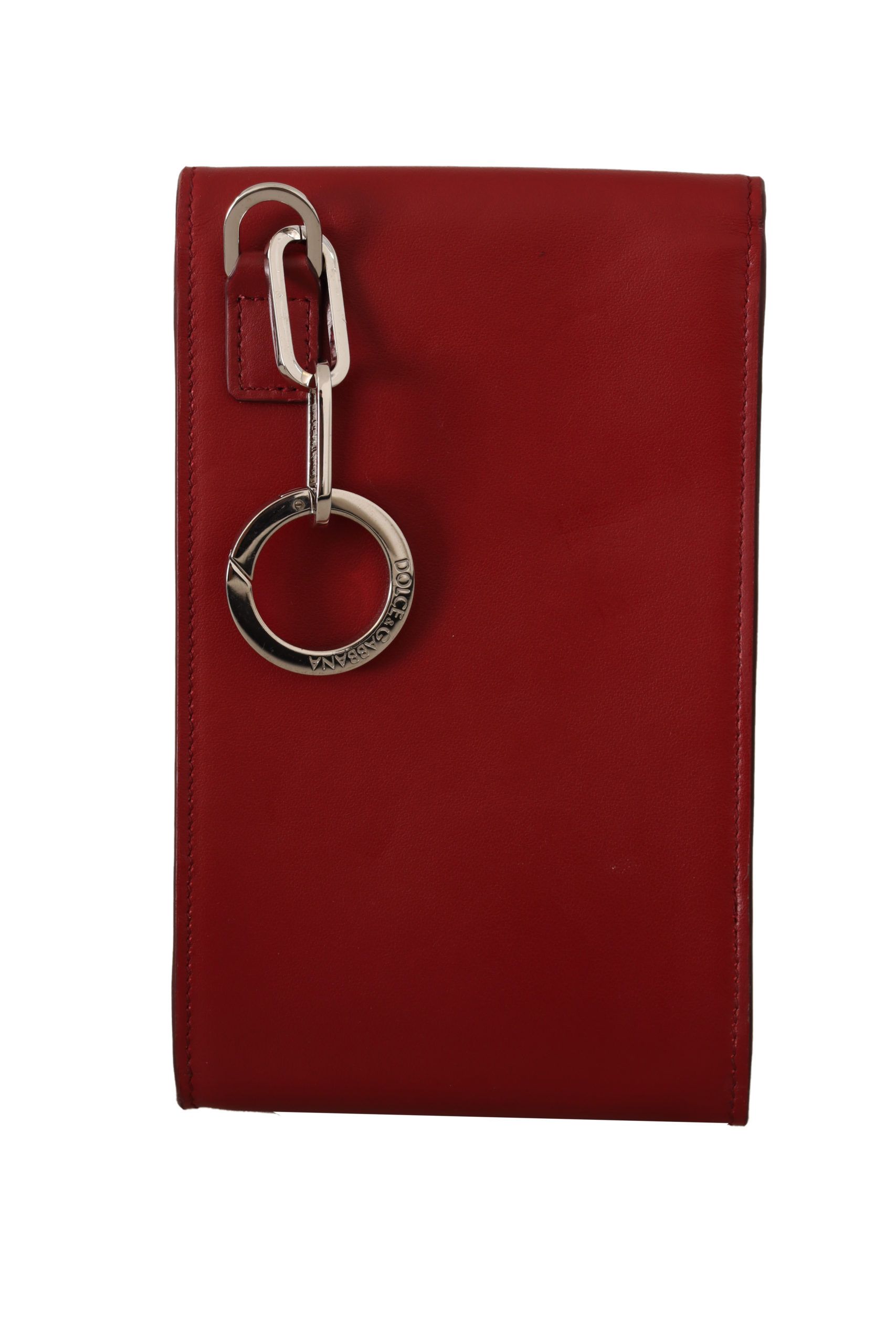 1621453.jpg Red Leather Universal Phone Pocket Case - Image 2