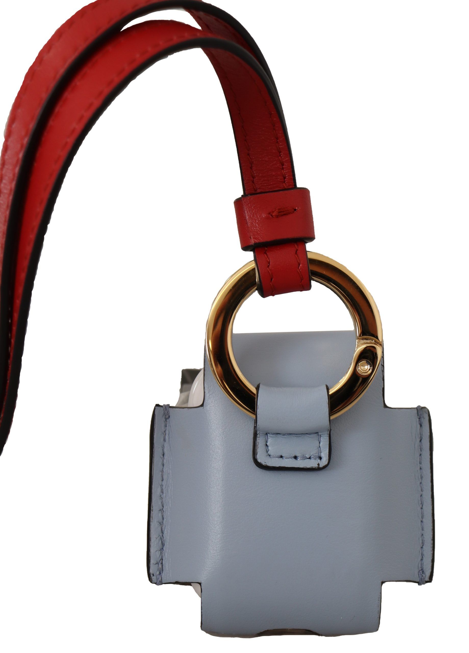 1621979.jpg Elegant Dual-Tone Leather Airpods Case - Image 2