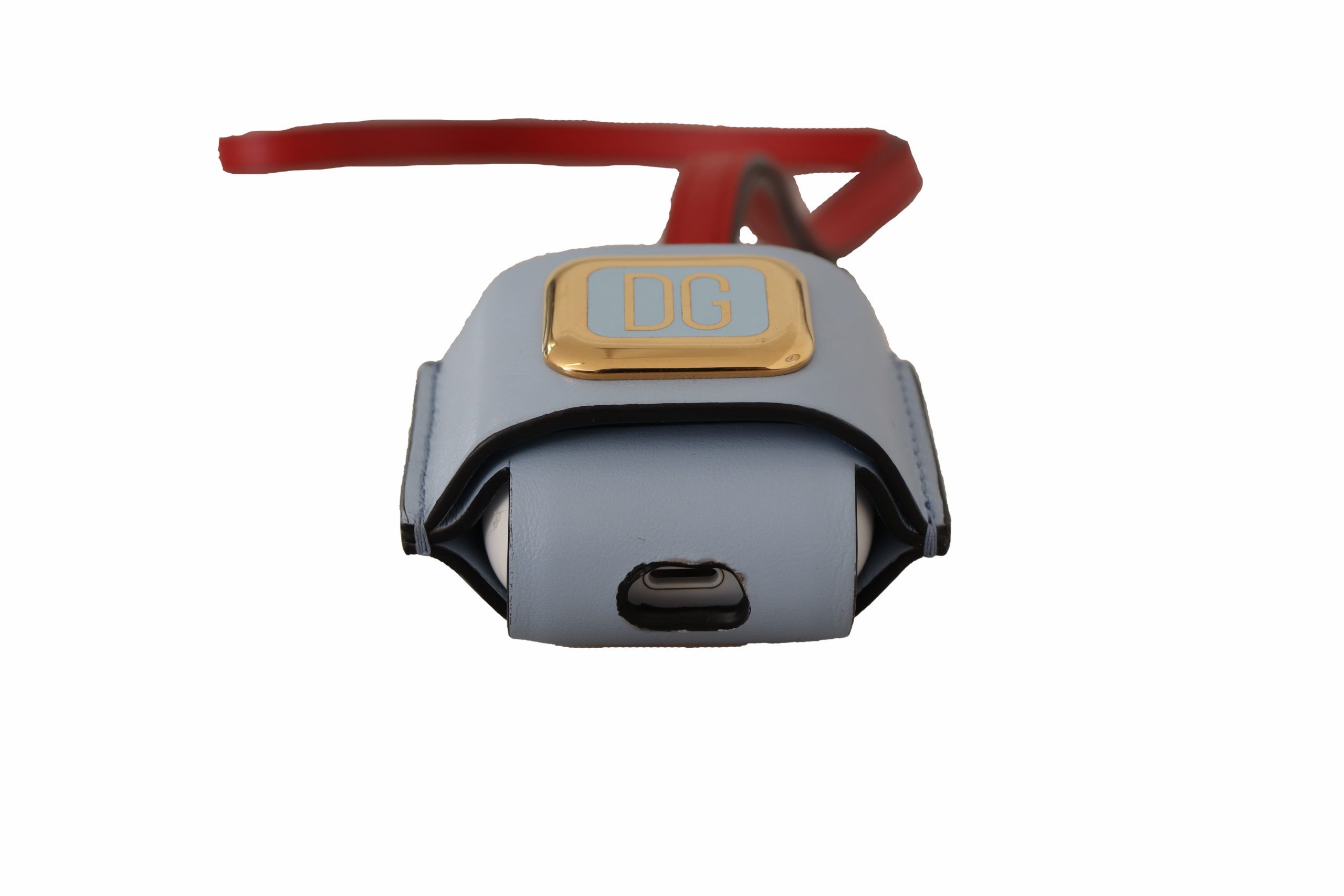 1621981.jpg Elegant Dual-Tone Leather Airpods Case - Image 4