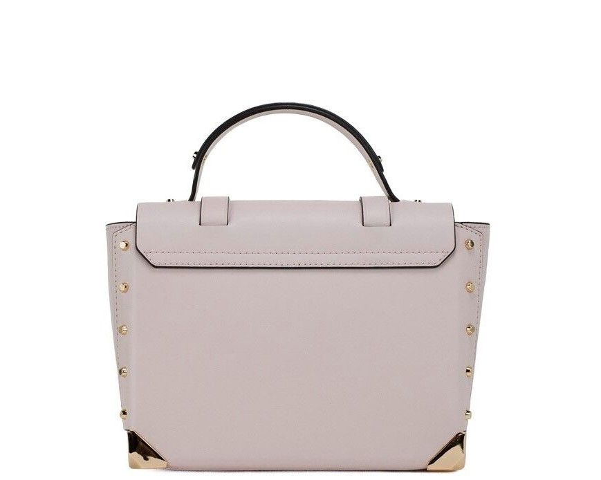 1637717.jpg Manhattan Medium Powder Blush Leather Top Handle Satchel Handbag - Image 2