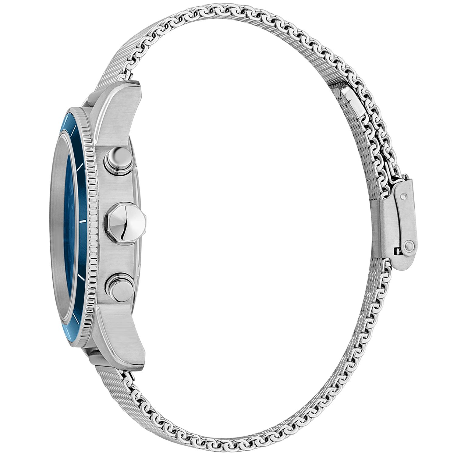 1937658.jpg Silver Men Watch - Image 3