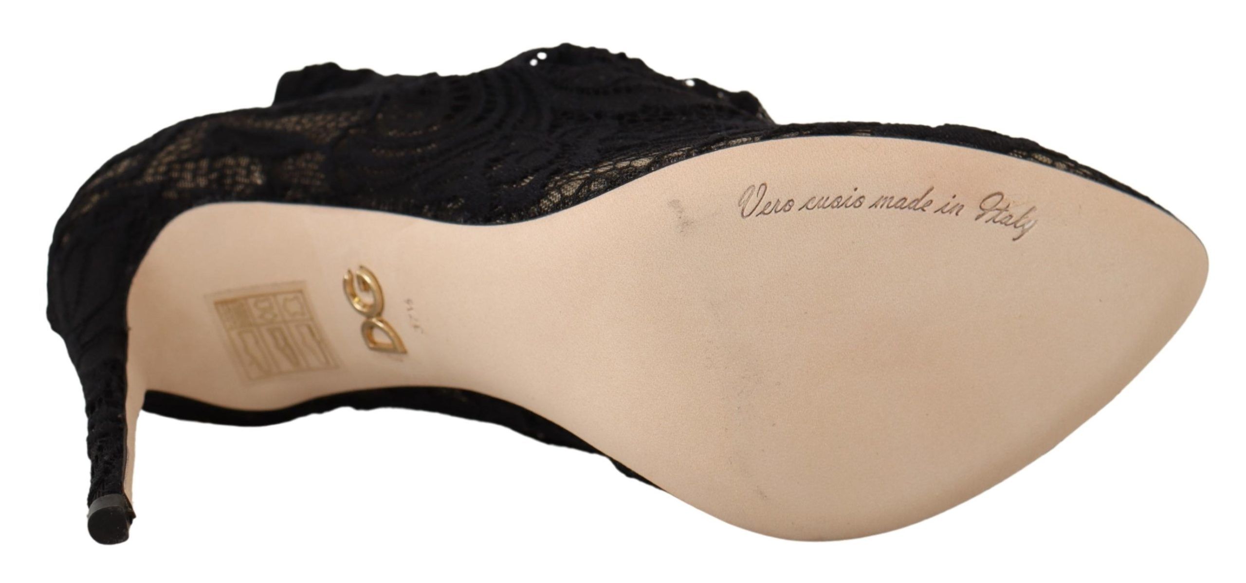 1987153.jpg Elegant Stretch Sock Boots in Black - Image 6