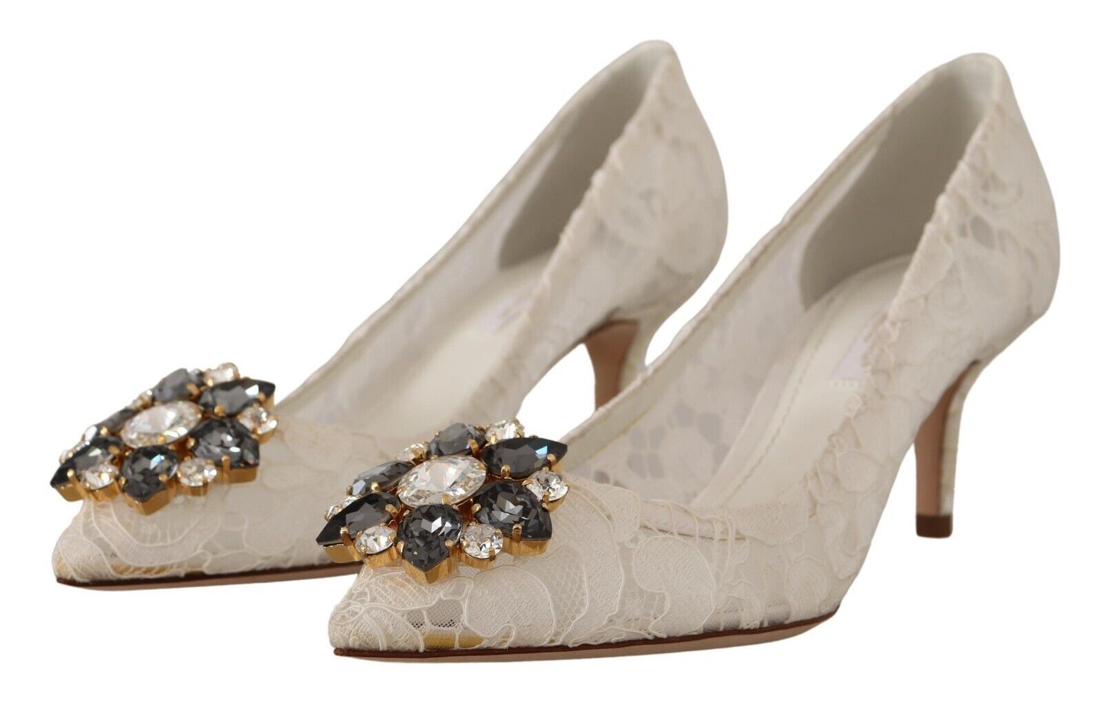 1993926.jpg Elegant Lace Heels with Crystal Accents - Image 3