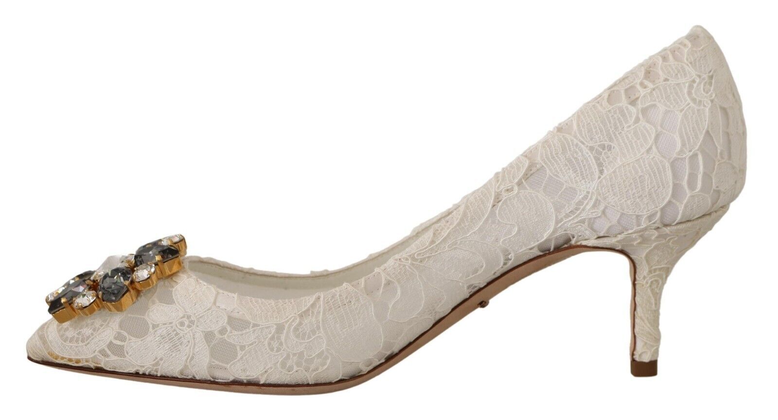 1993928.jpg Elegant Lace Heels with Crystal Accents - Image 5
