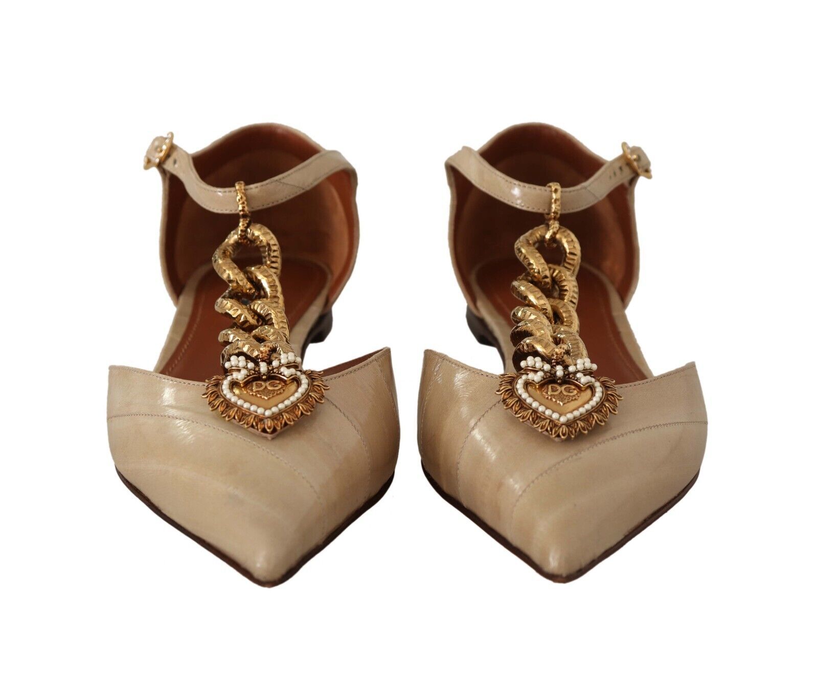 1999550.jpg Elegant Heart Devotion Chain Embellished Sandals - Image 2
