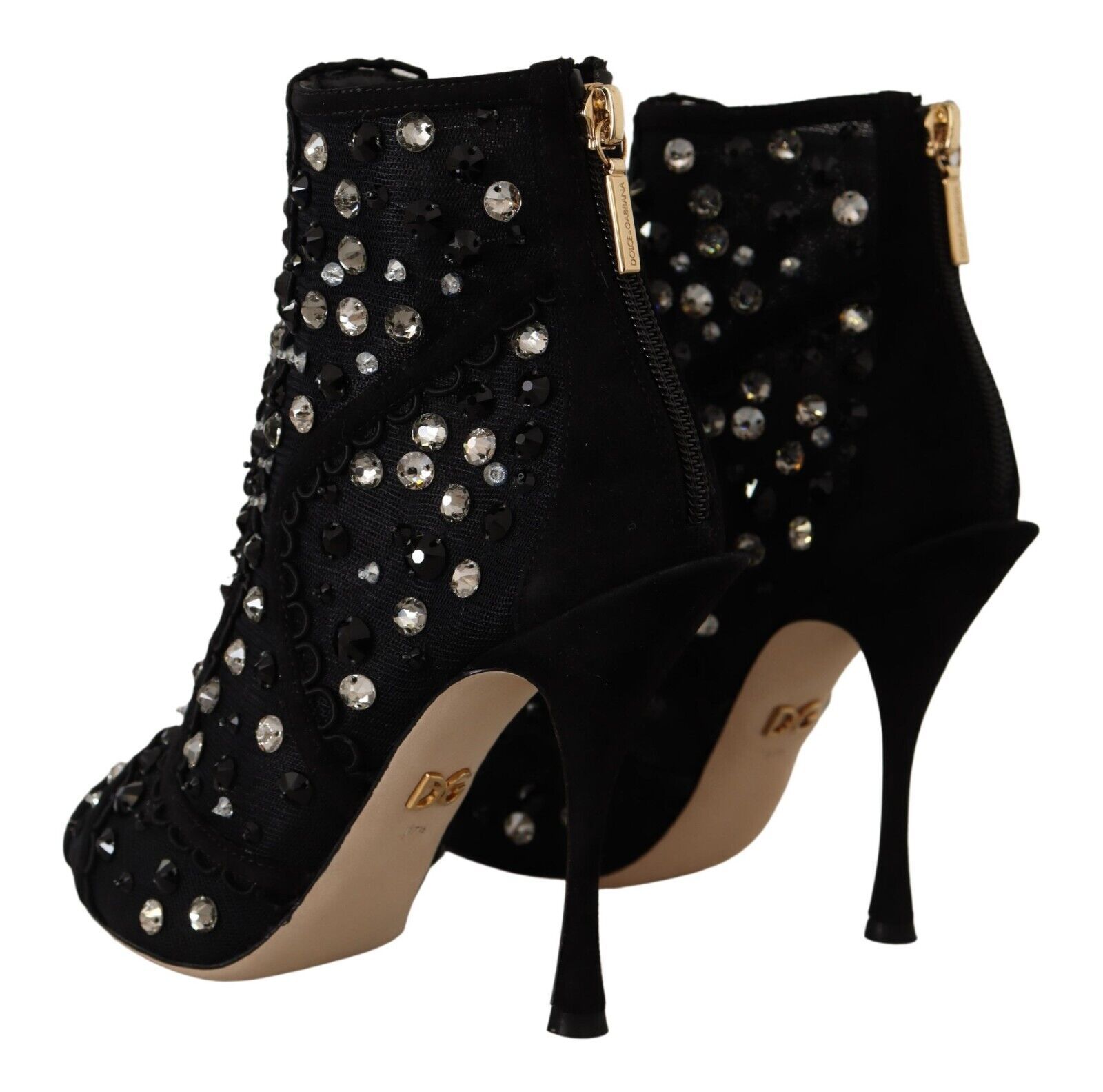 1999793.jpg Embellished Crystal Short Boots - Image 4
