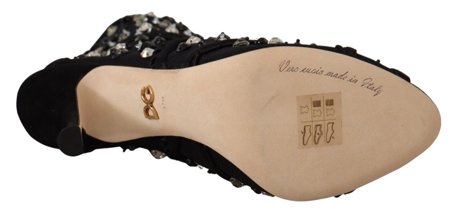 1999797.jpg Embellished Crystal Short Boots - Image 6