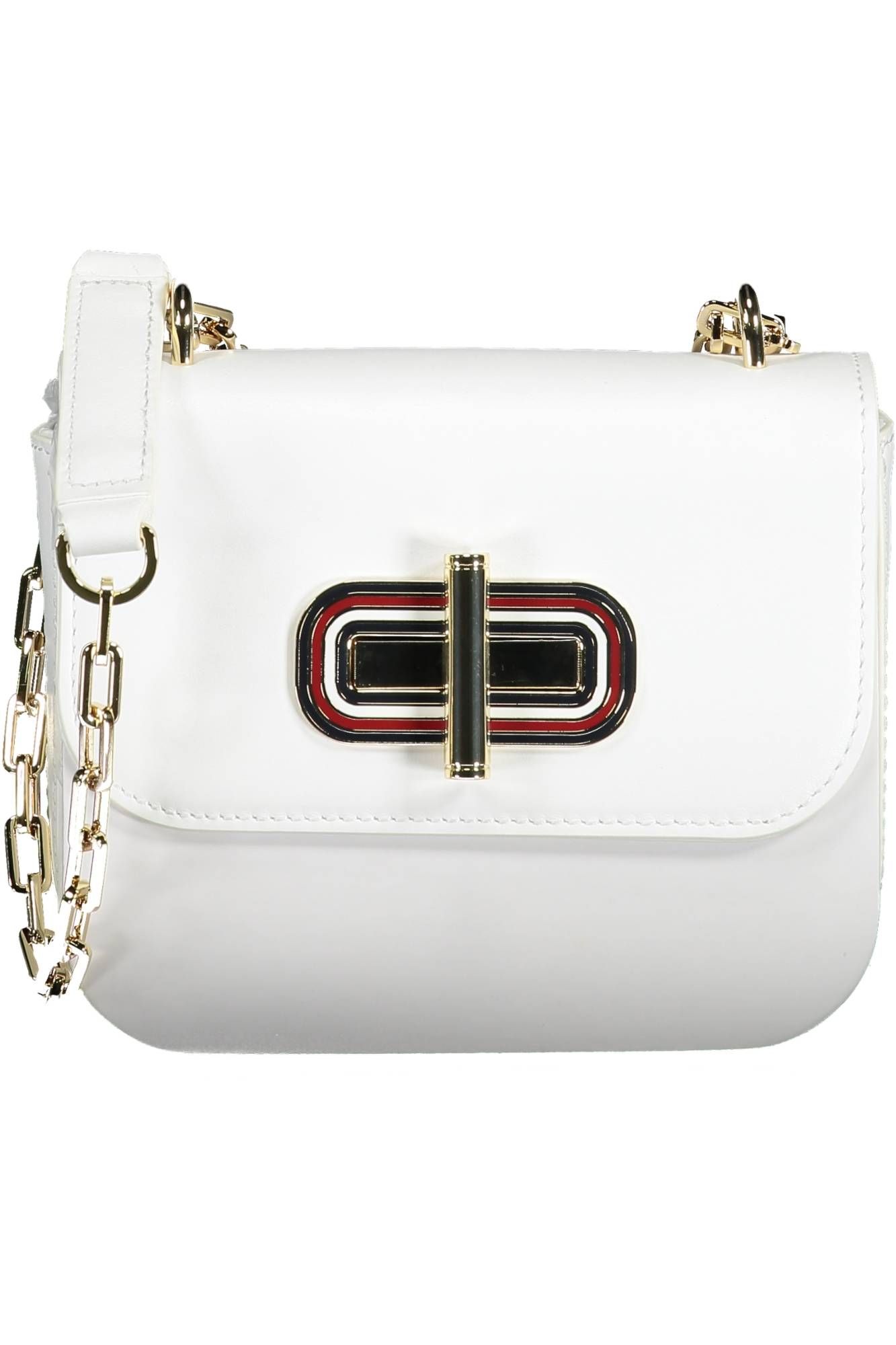 White Leather Women Handbag