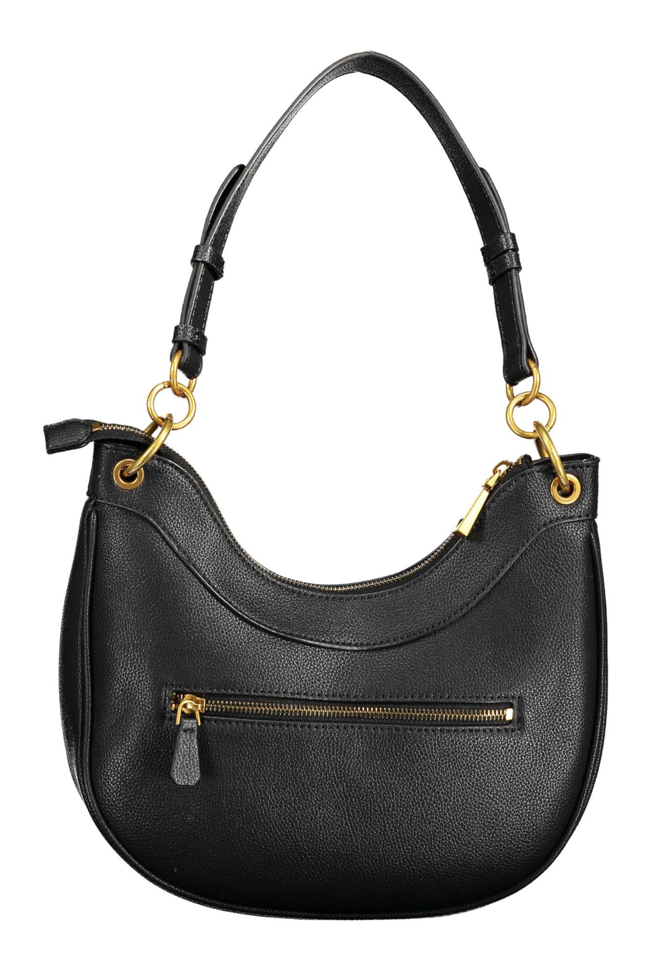 2016064.jpg Black Polyurethane Women Handbag - Image 2