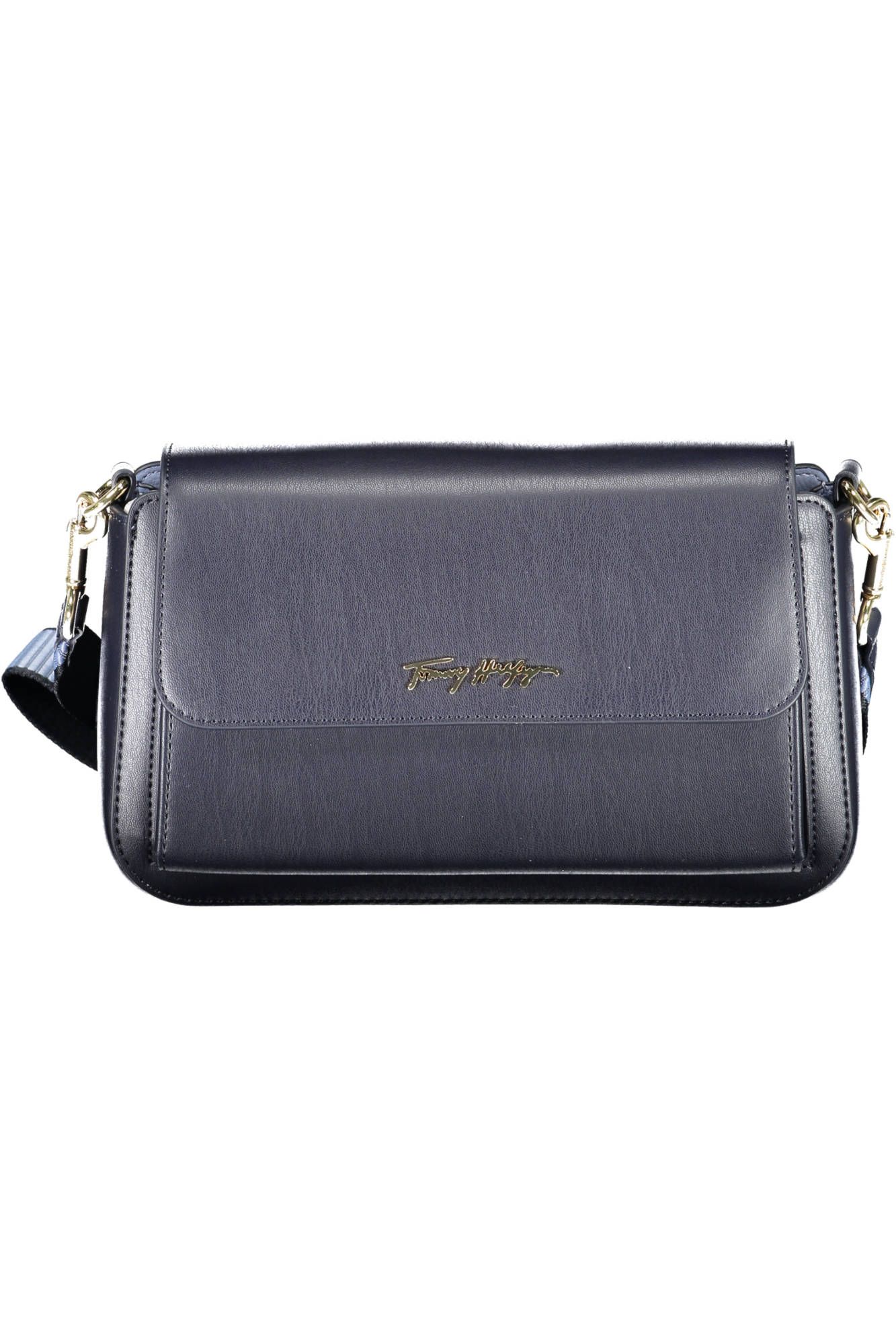 Blue Polyethylene Women Handbag