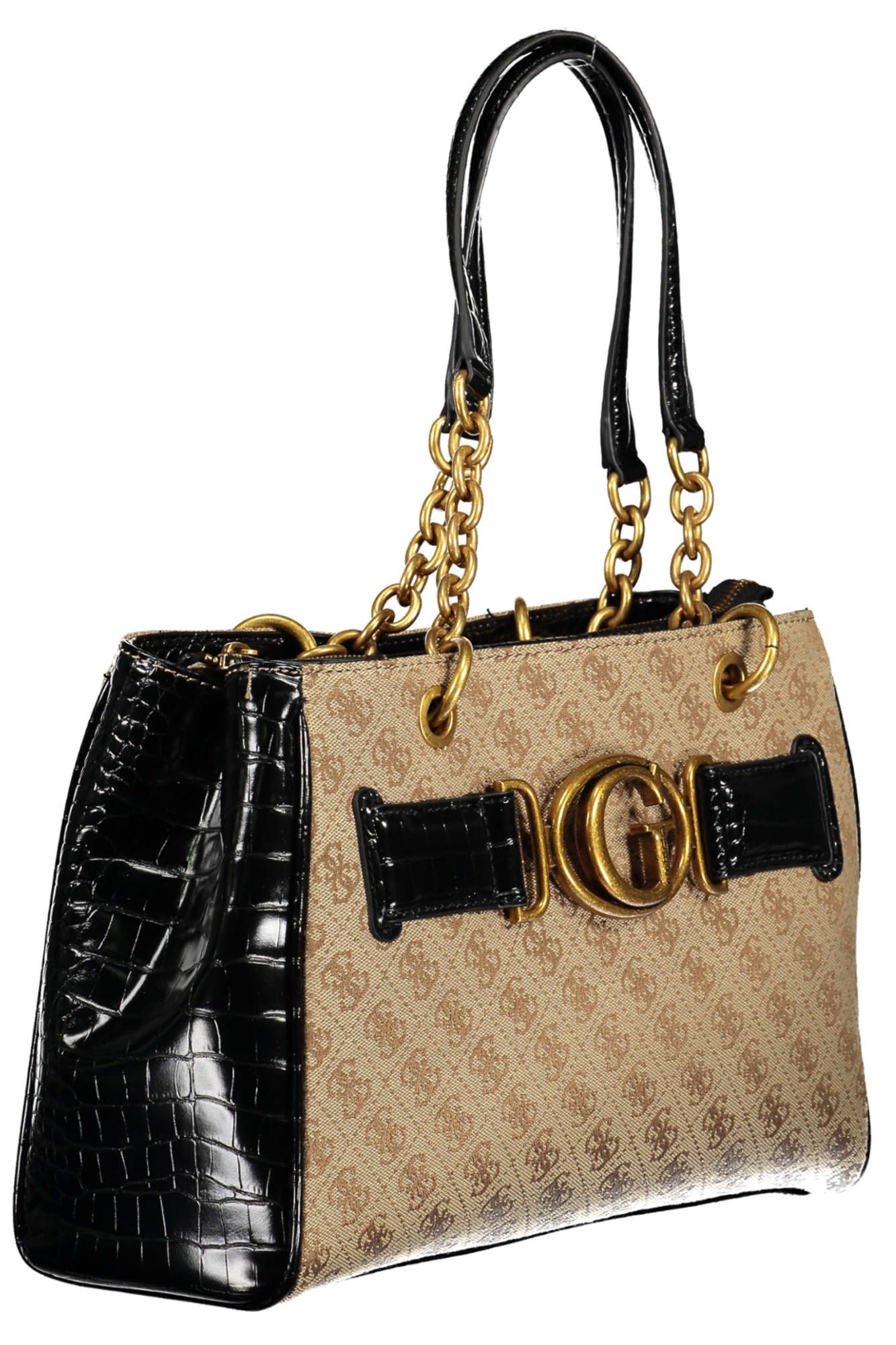 2018192.jpg Black Polyethylene Women Handbag - Image 3