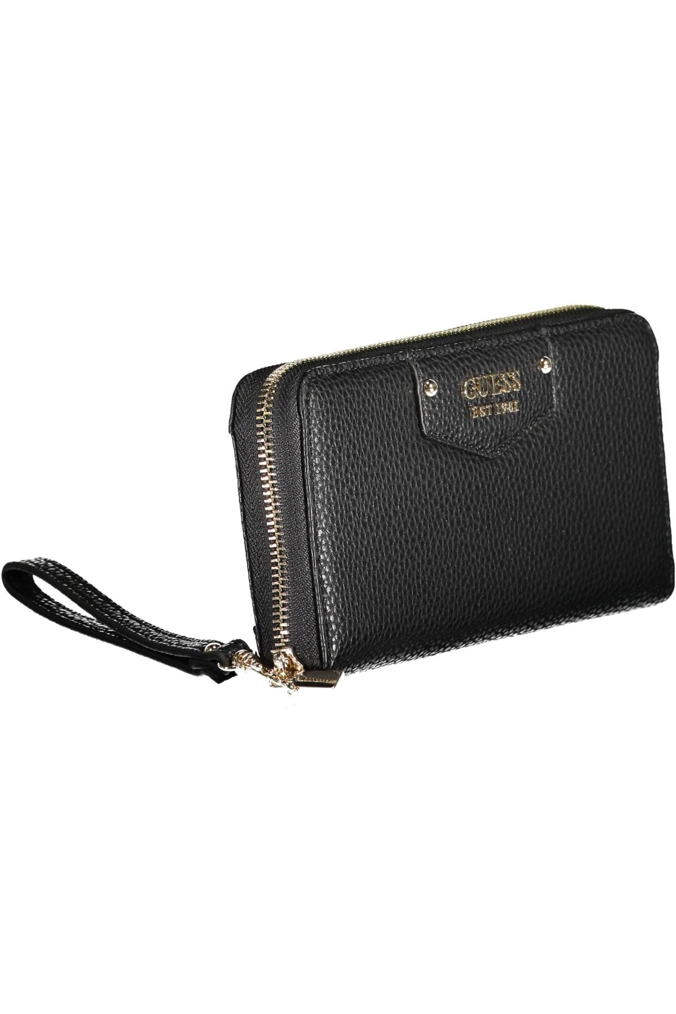2018212.jpg Black Polyurethane Women Wallet - Image 3