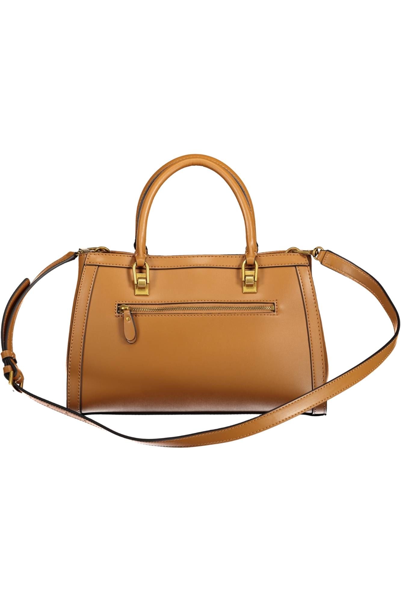 2018293.jpg Brown Polyurethane Women Handbag - Image 2