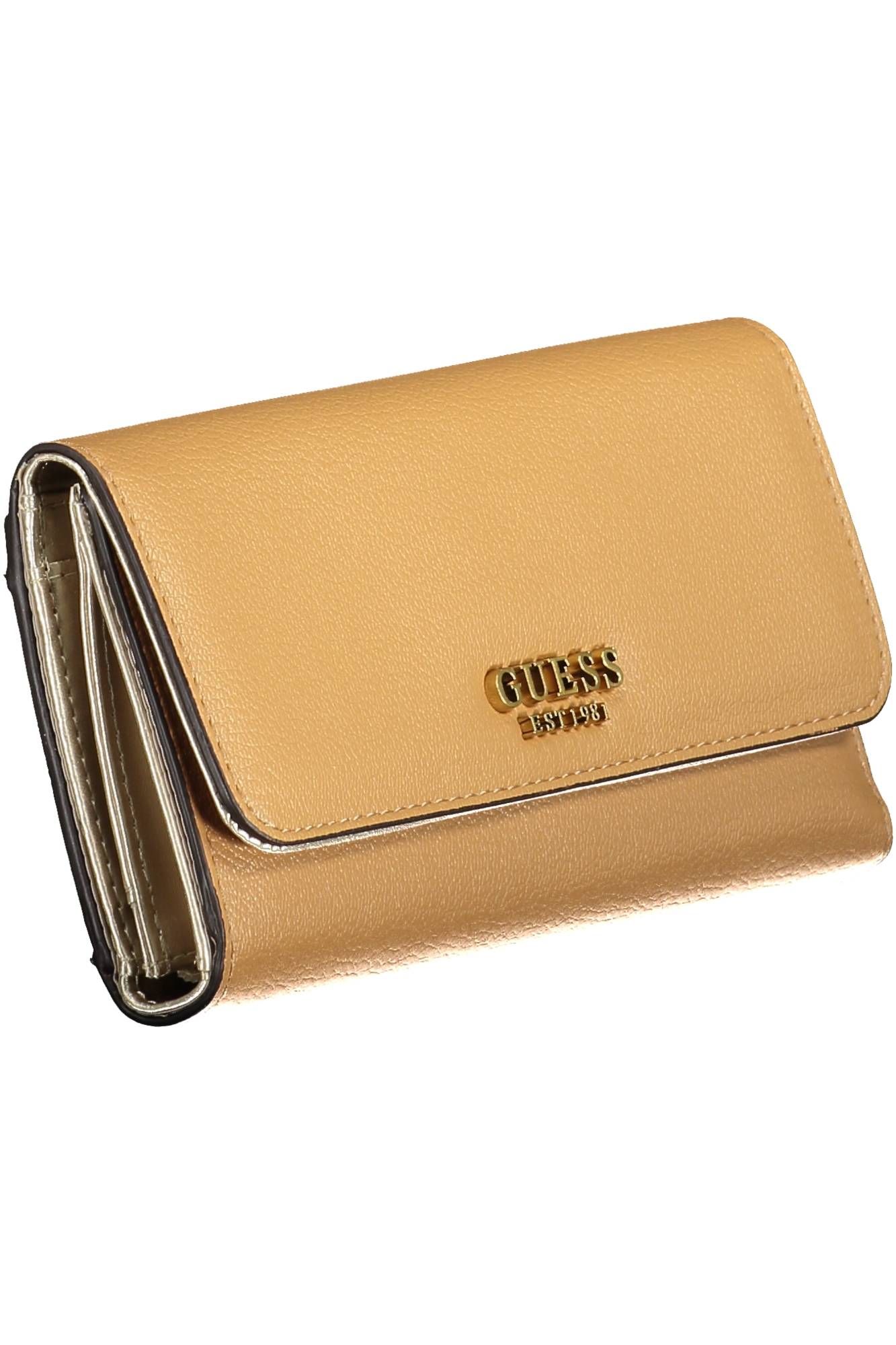 2018367.jpg Beige Polyurethane Women Wallet - Image 3