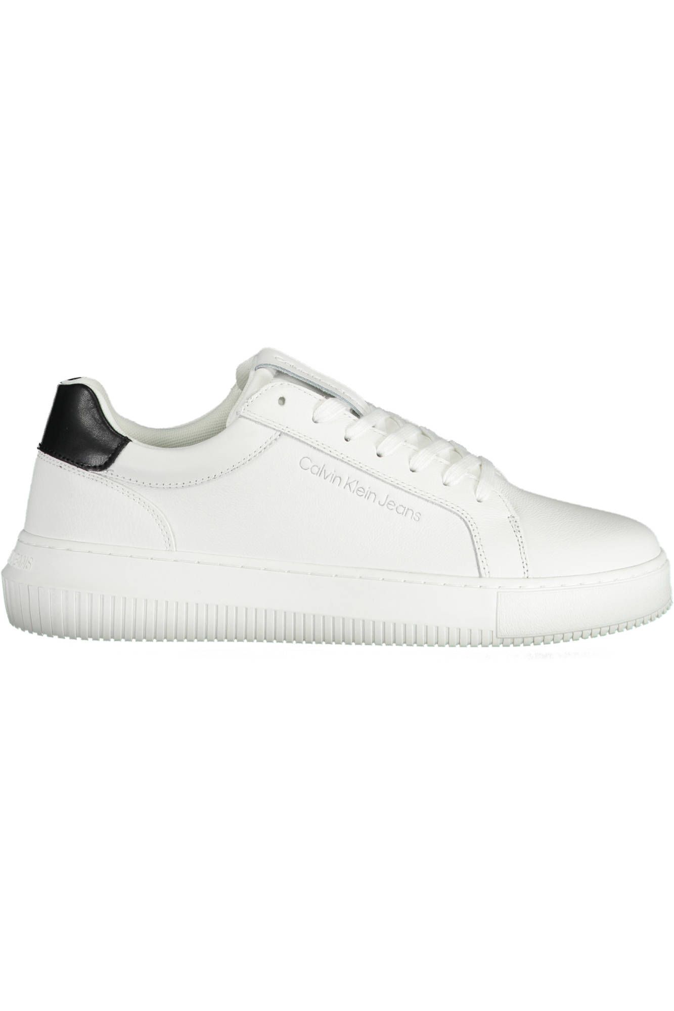 White Polyester Men Sneaker