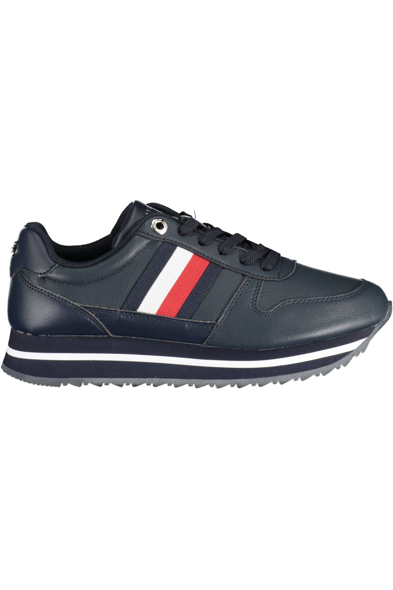 Blue Polyester Women Sneaker
