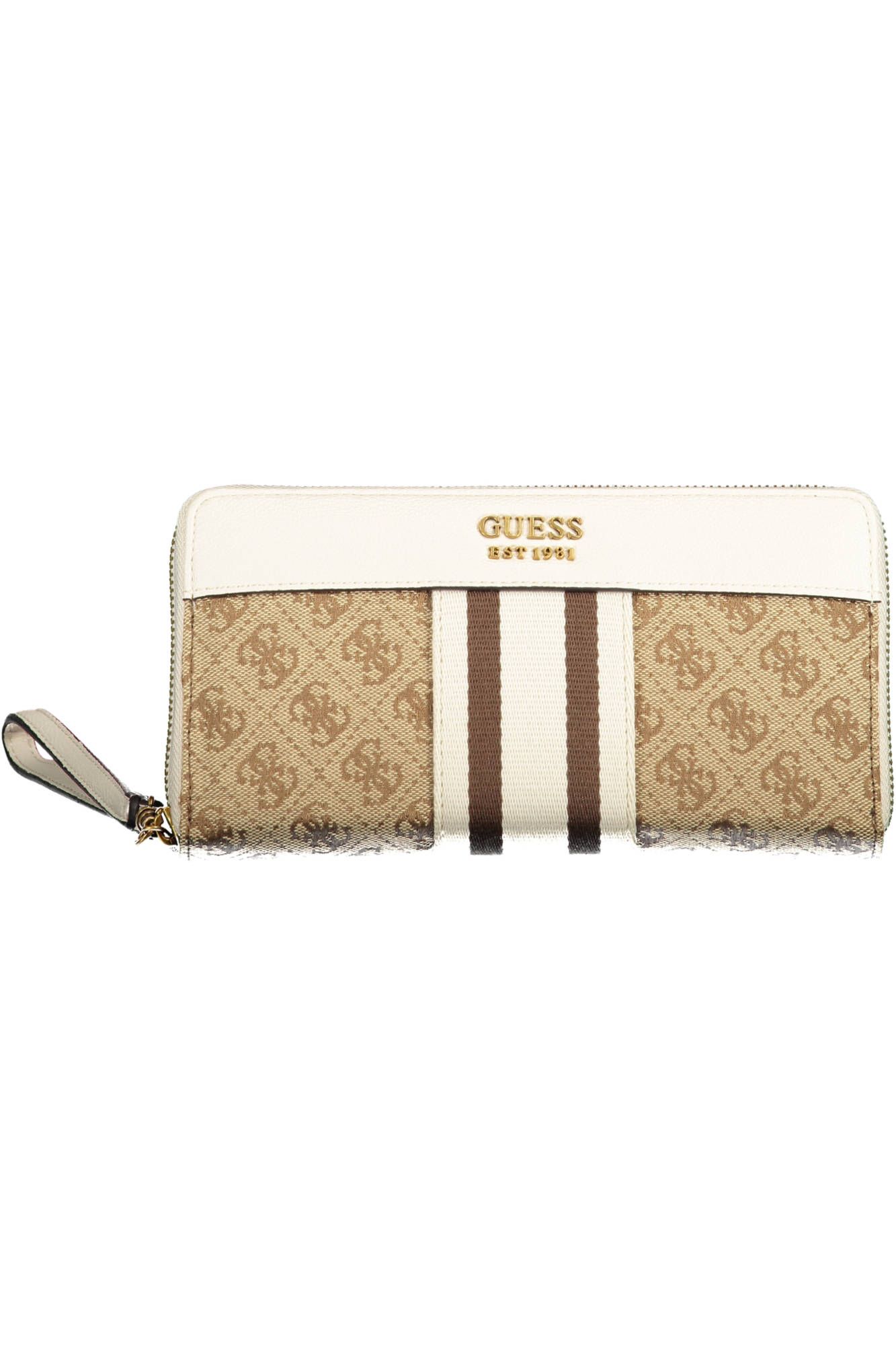 Beige Polyester Women Wallet