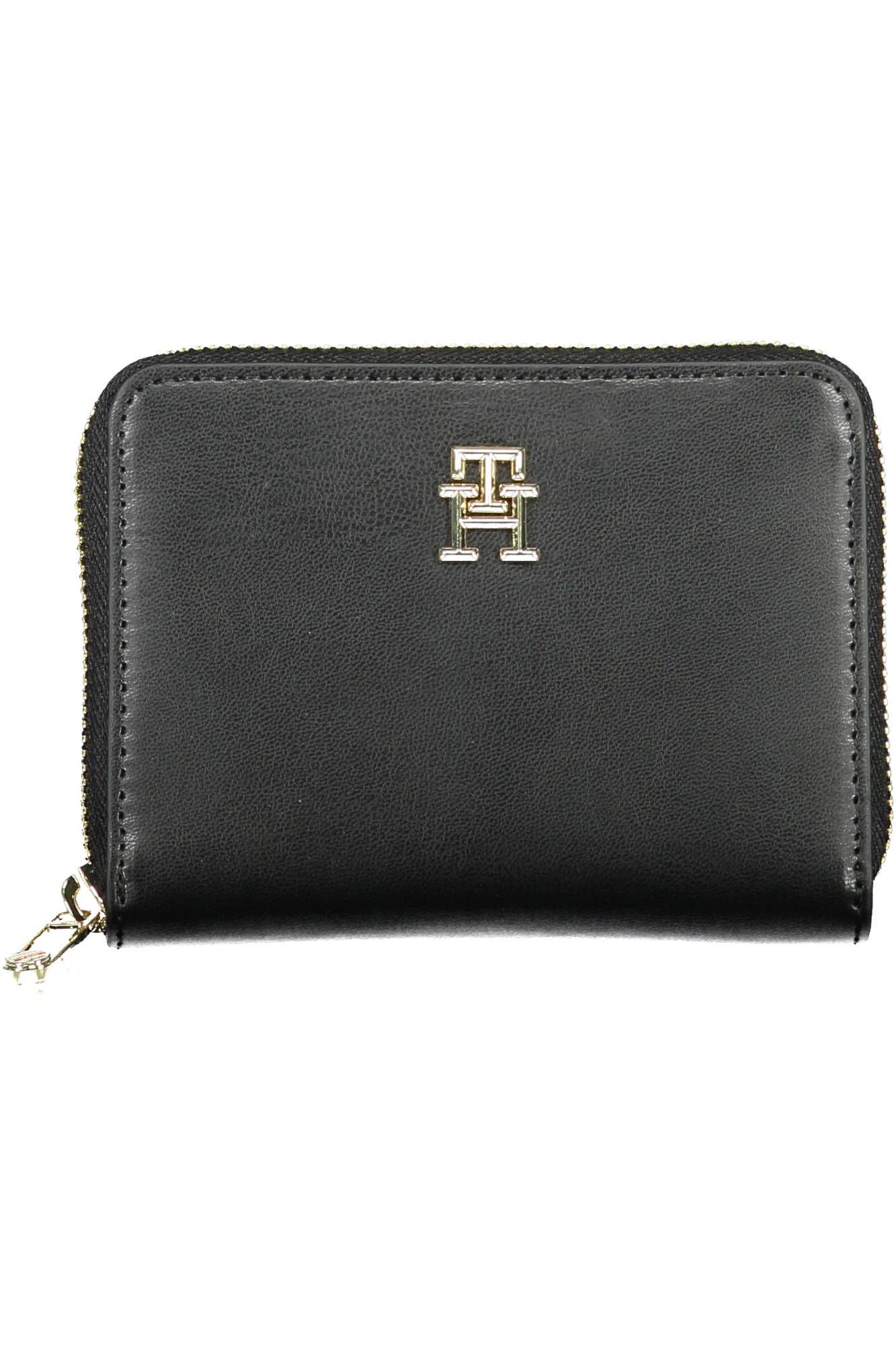 Black Polyurethane Women Wallet