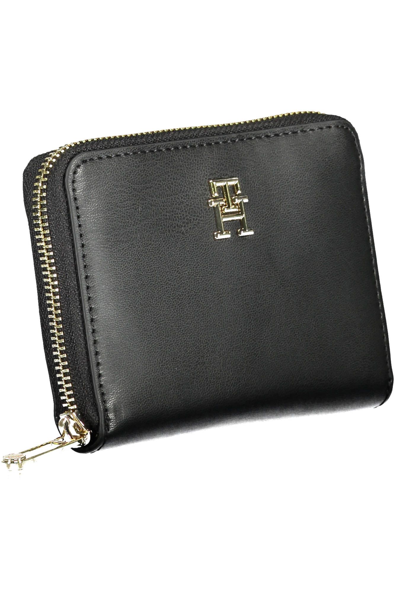 2021350.jpg Black Polyurethane Women Wallet - Image 3