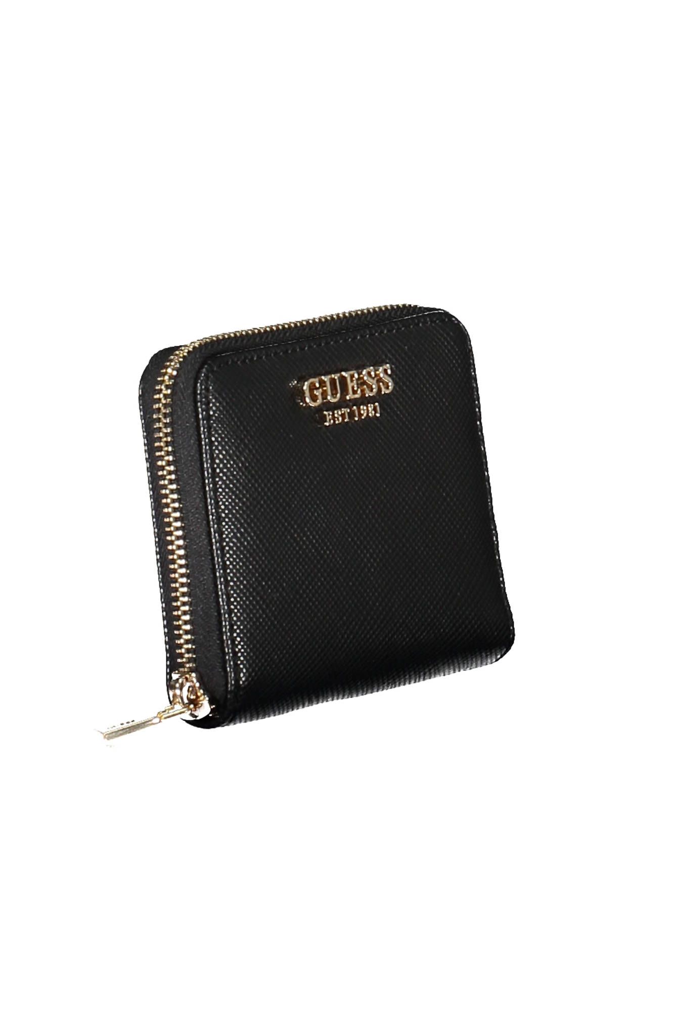 2022019.jpg Black Polyethylene Women Wallet - Image 3