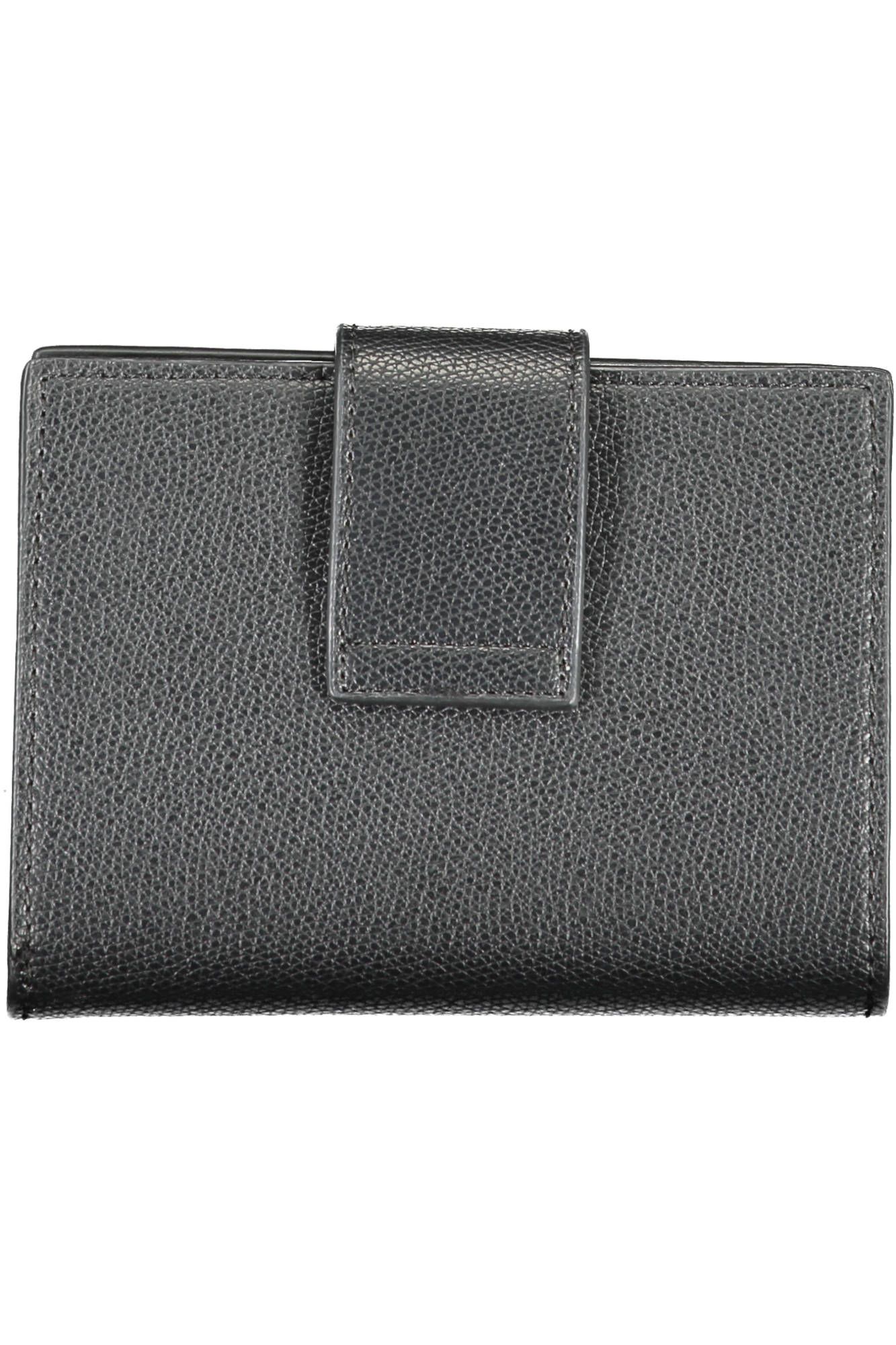 2032832.jpg Black Polyurethane Women Wallet - Image 2