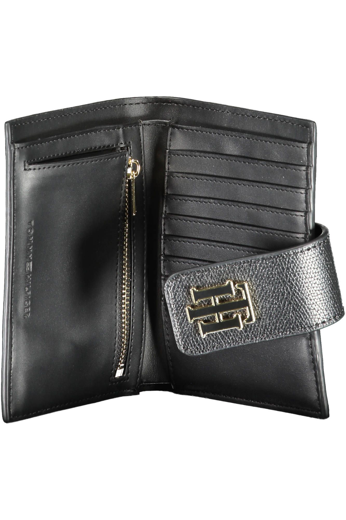 2032833.jpg Black Polyurethane Women Wallet - Image 3