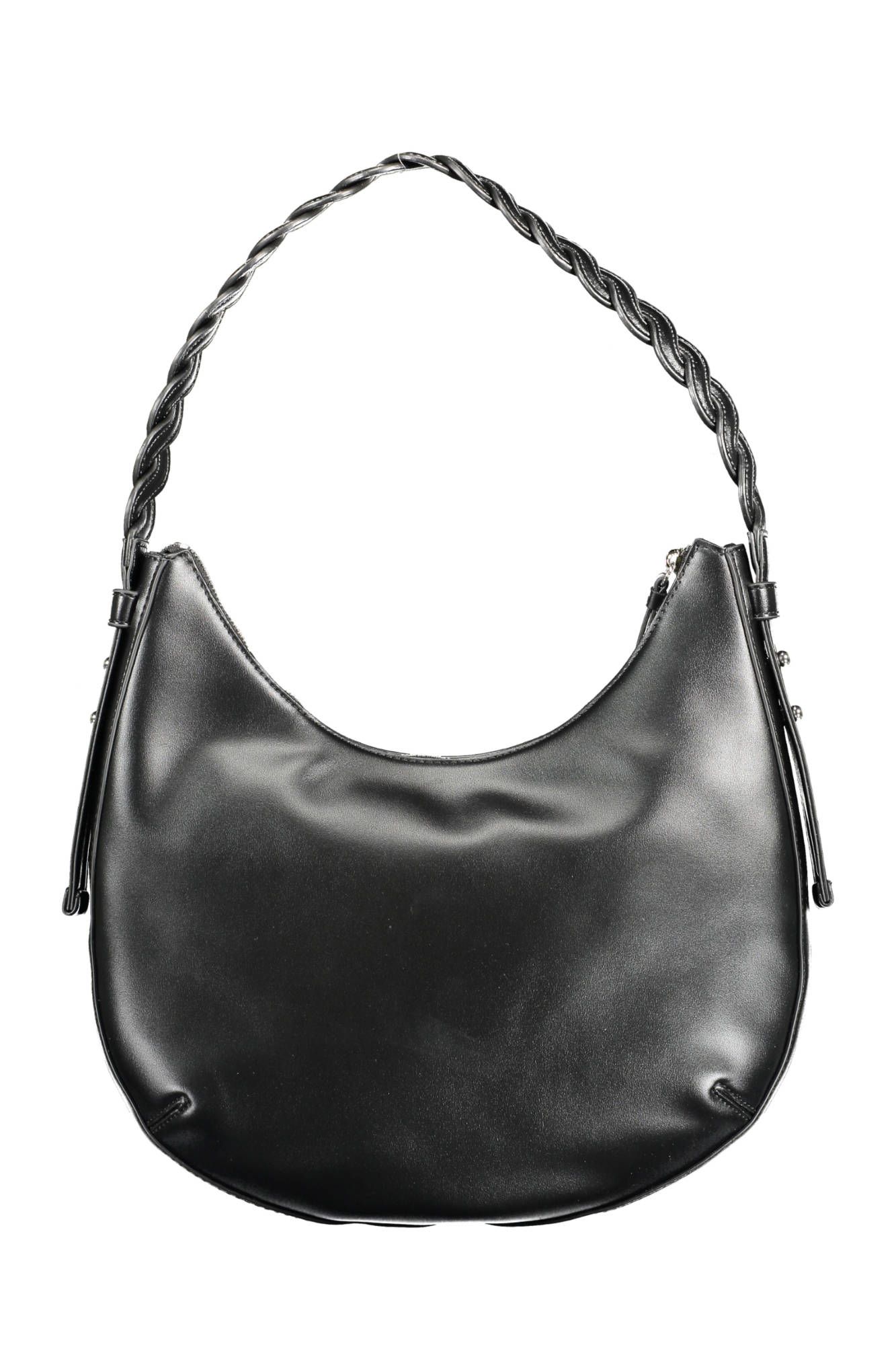 2054195.jpg Black PVC Women Handbag - Image 2