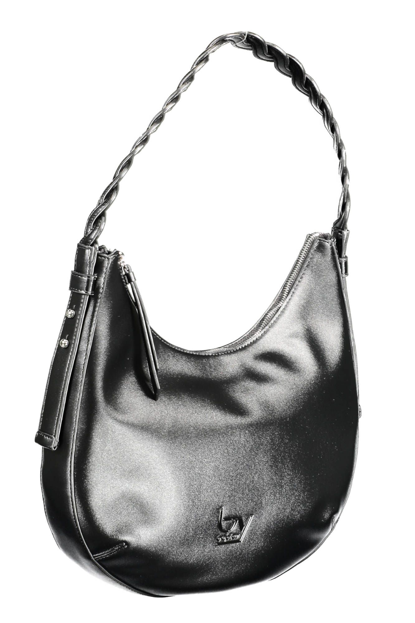 2054197.jpg Black PVC Women Handbag - Image 3