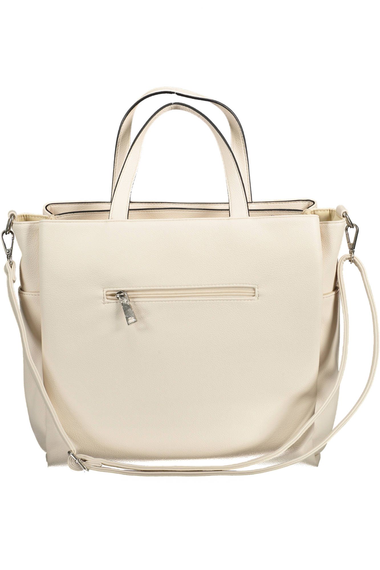 2054219.jpg White Polyethylene Women Handbag - Image 2