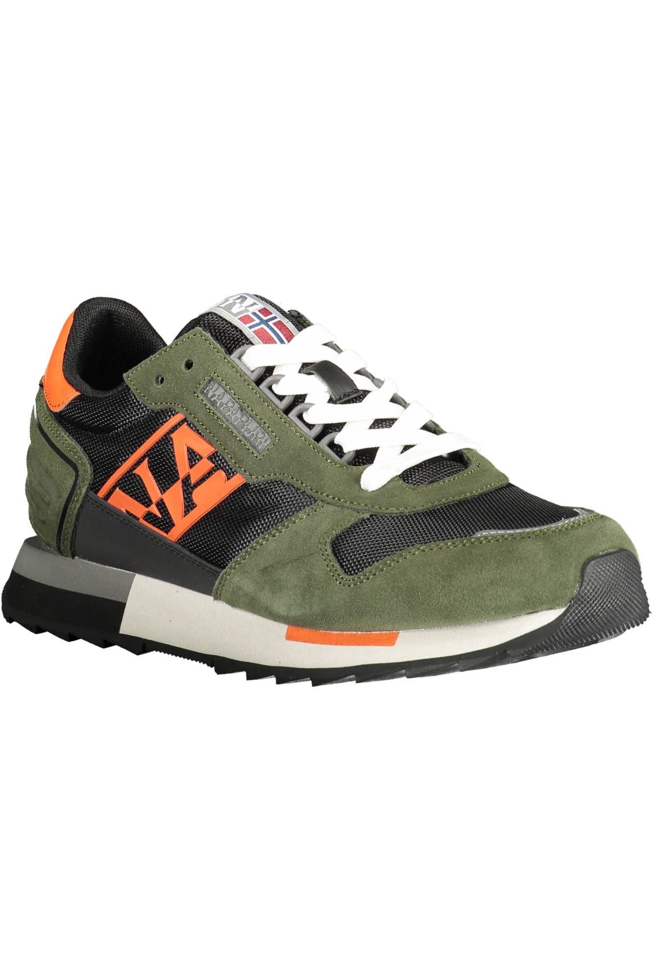 2057438.jpg Green Polyester Men Sneaker - Image 2
