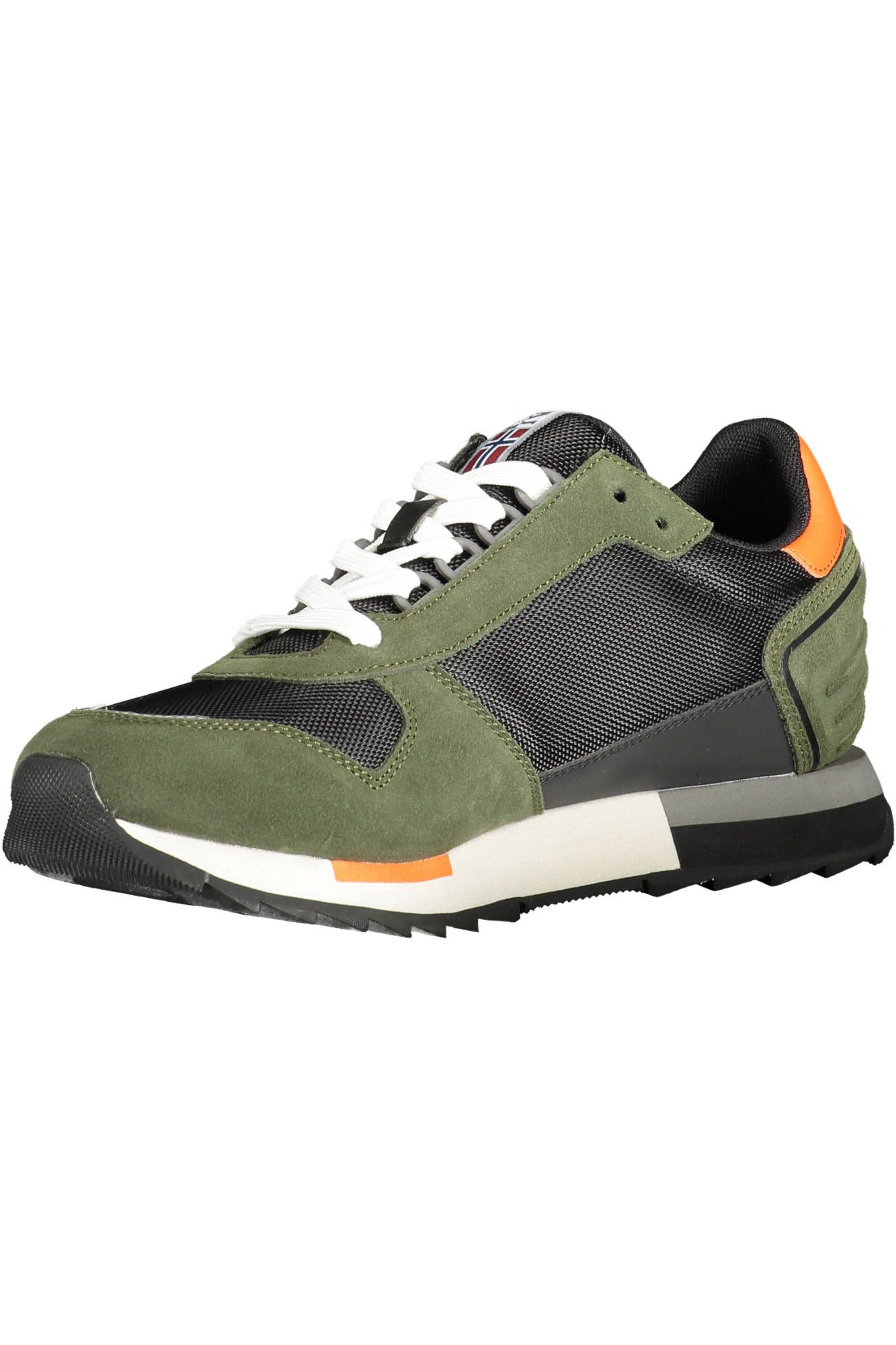 2057463.jpg Green Polyester Men Sneaker - Image 3