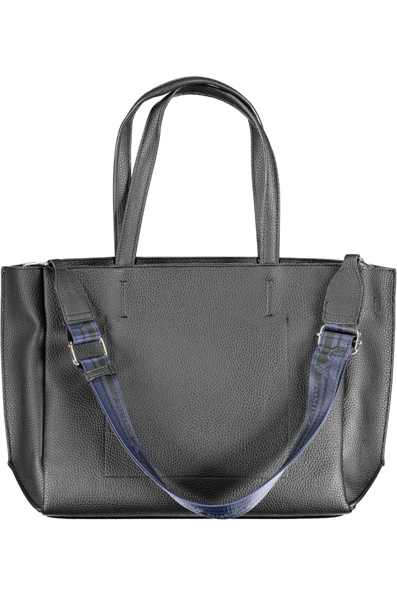 2059415.jpg Black Polyethylene Women Handbag - Image 2