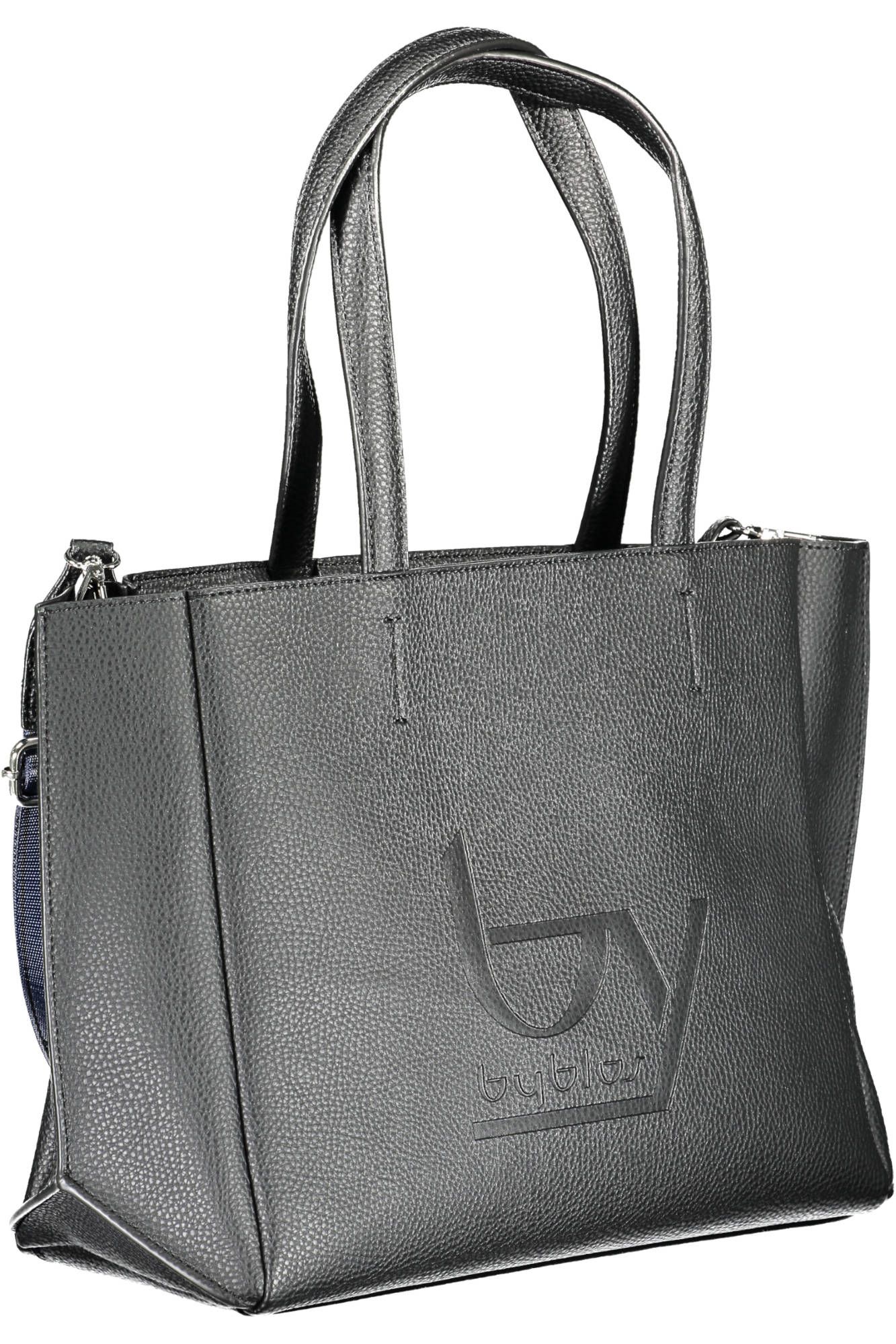 2059419.jpg Black Polyethylene Women Handbag - Image 3