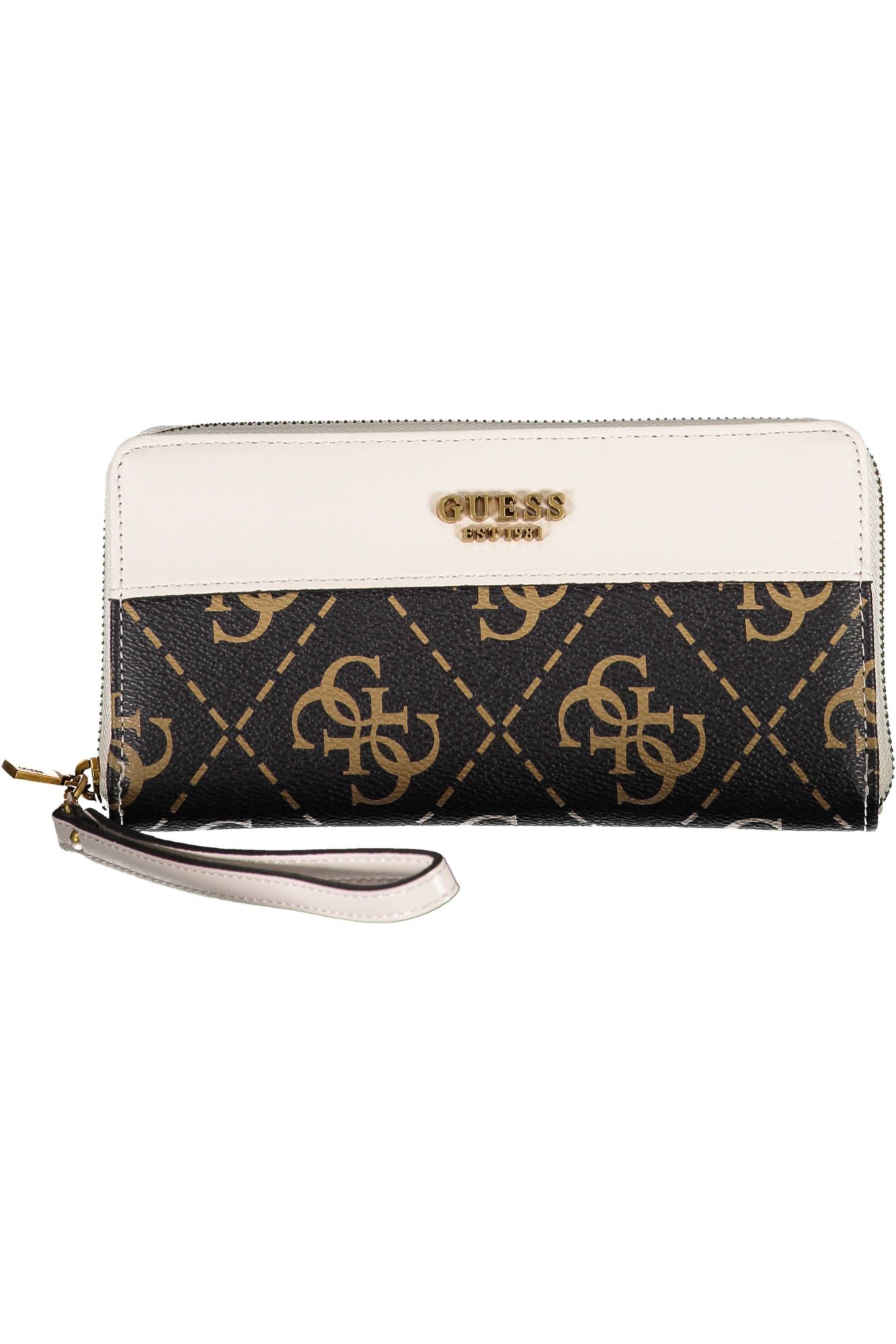 Brown Polyurethane Women Wallet