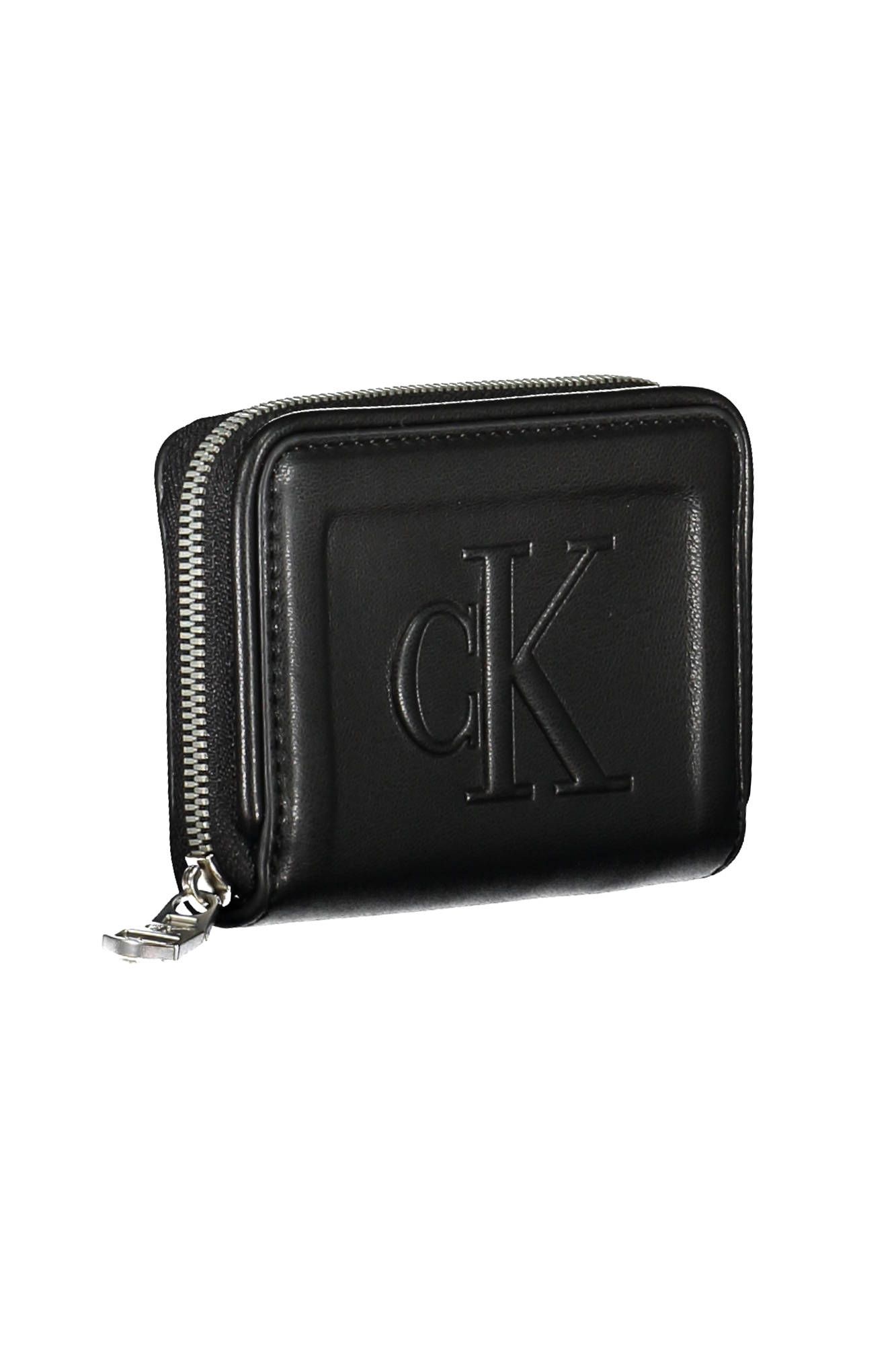 2096216.jpg Black Polyurethane Women Wallet - Image 3