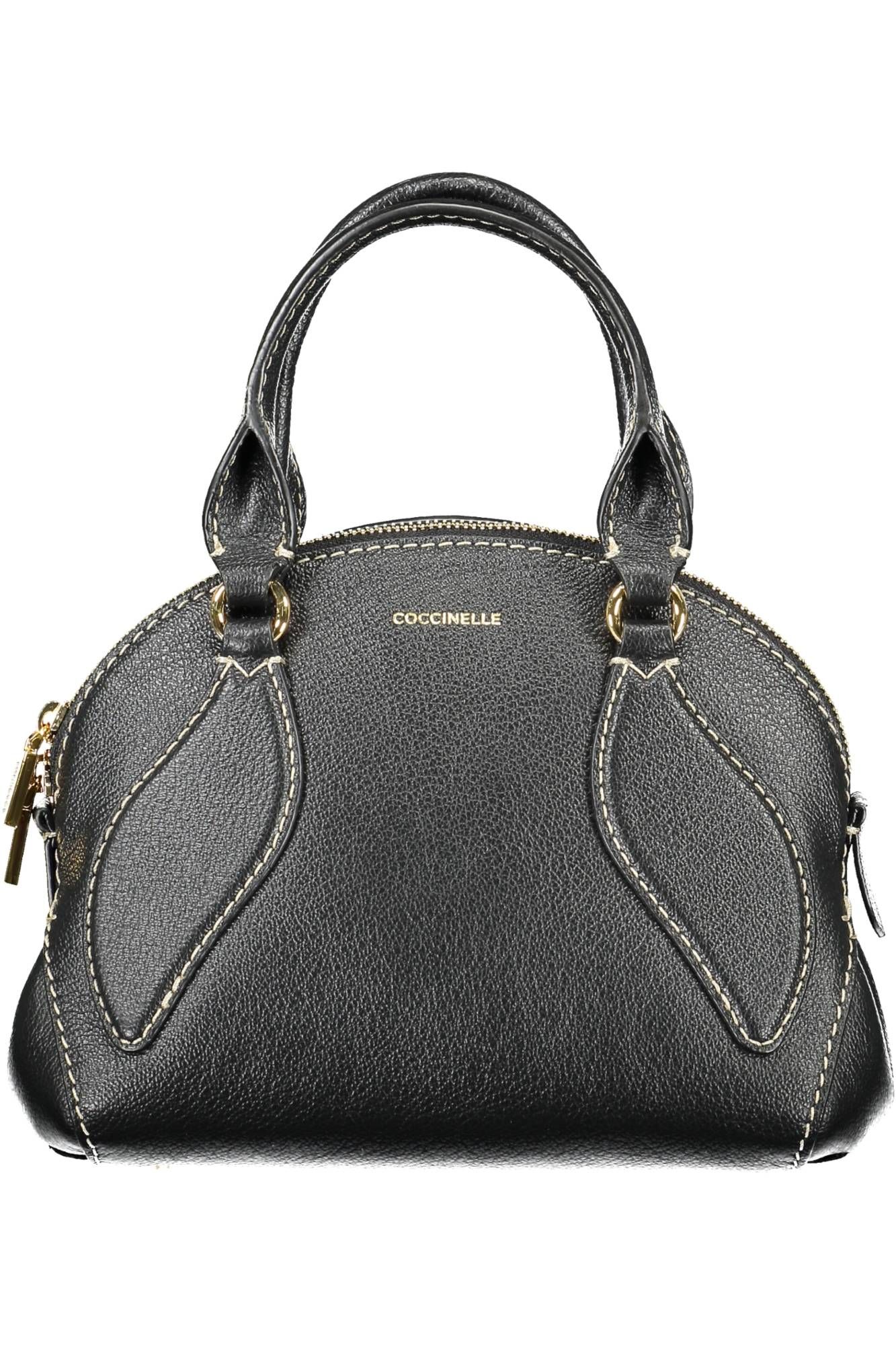 Black Leather Women Handbag