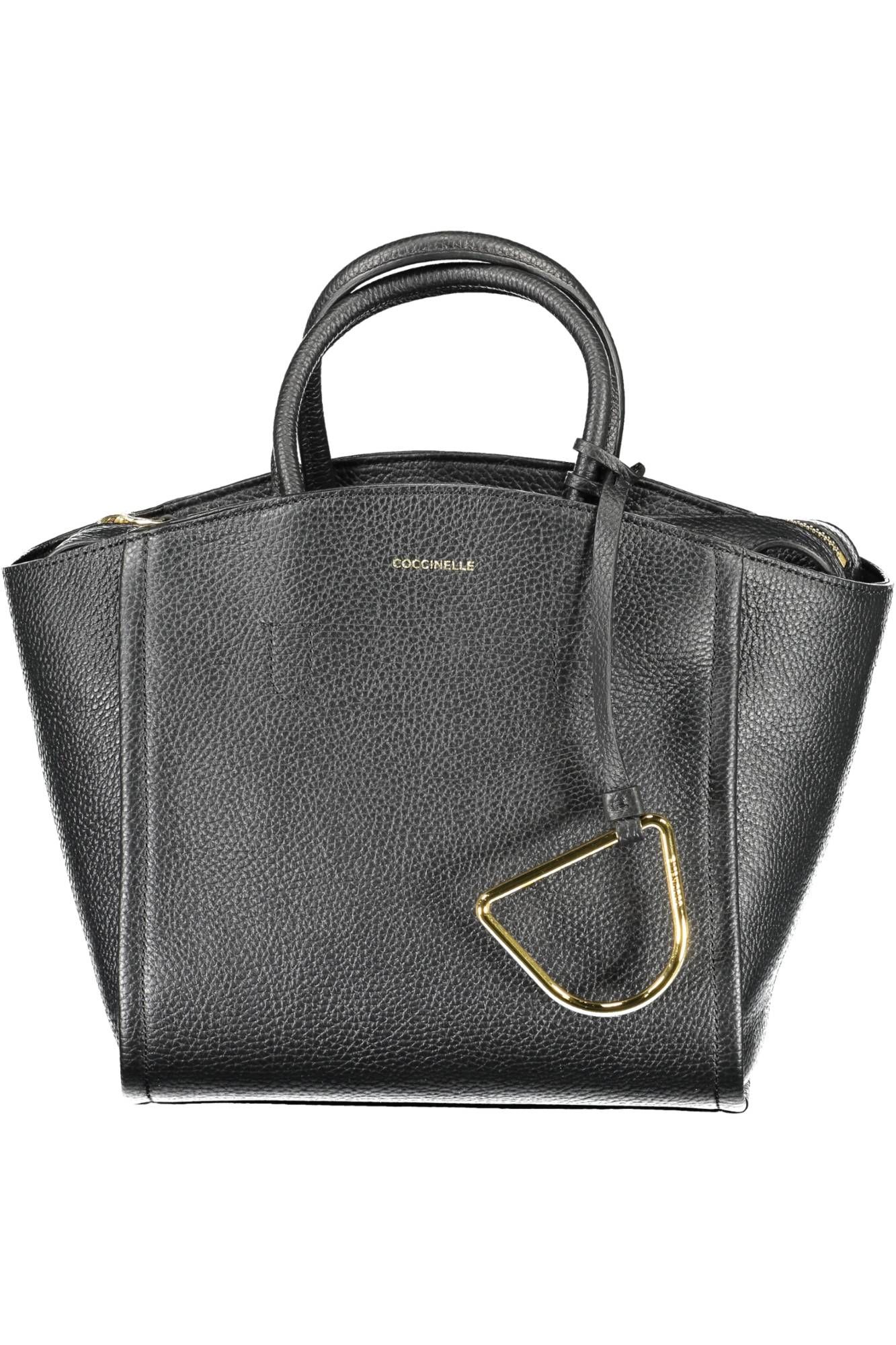 Black Leather Women Handbag