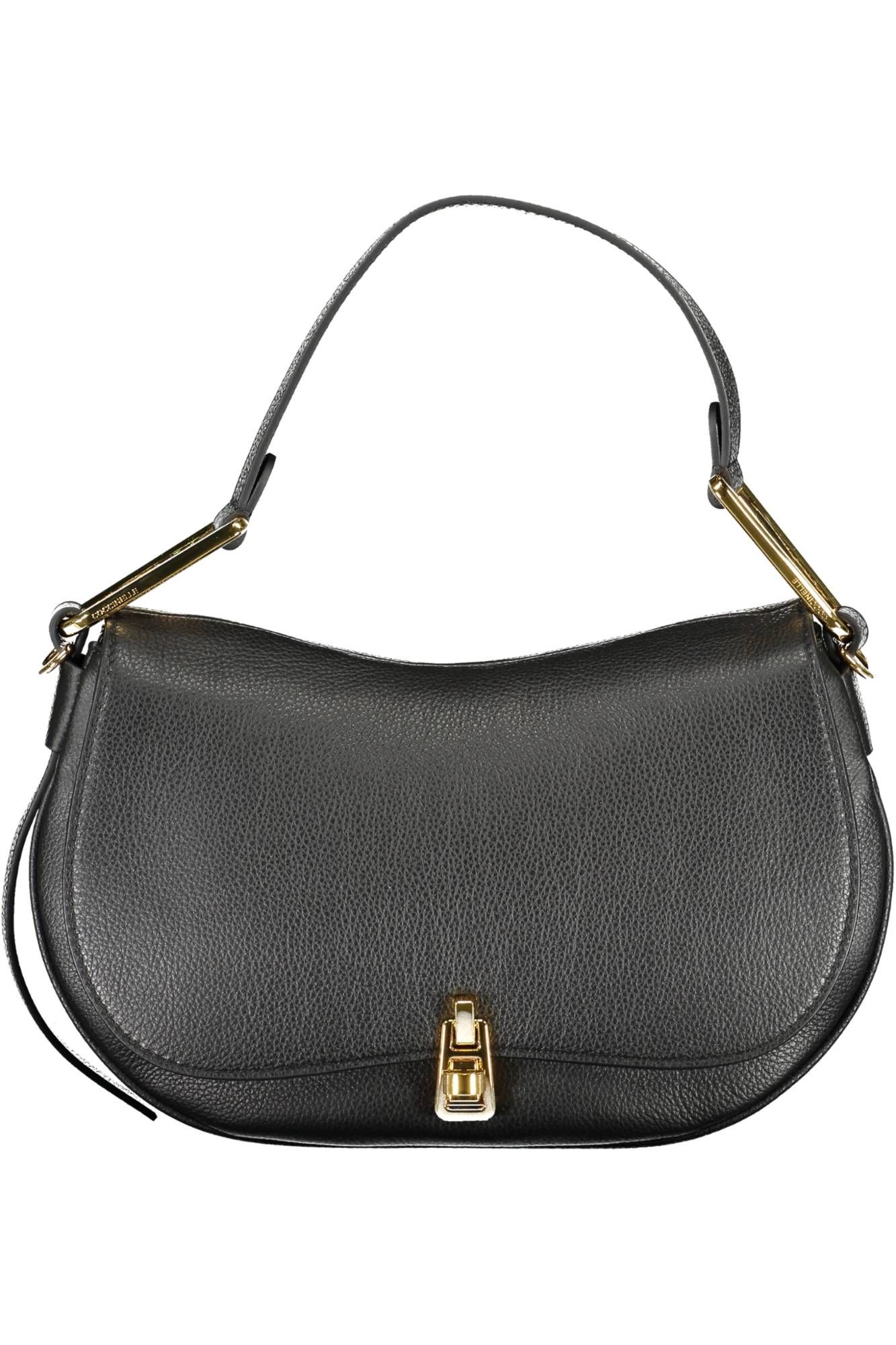 Black Leather Women Handbag