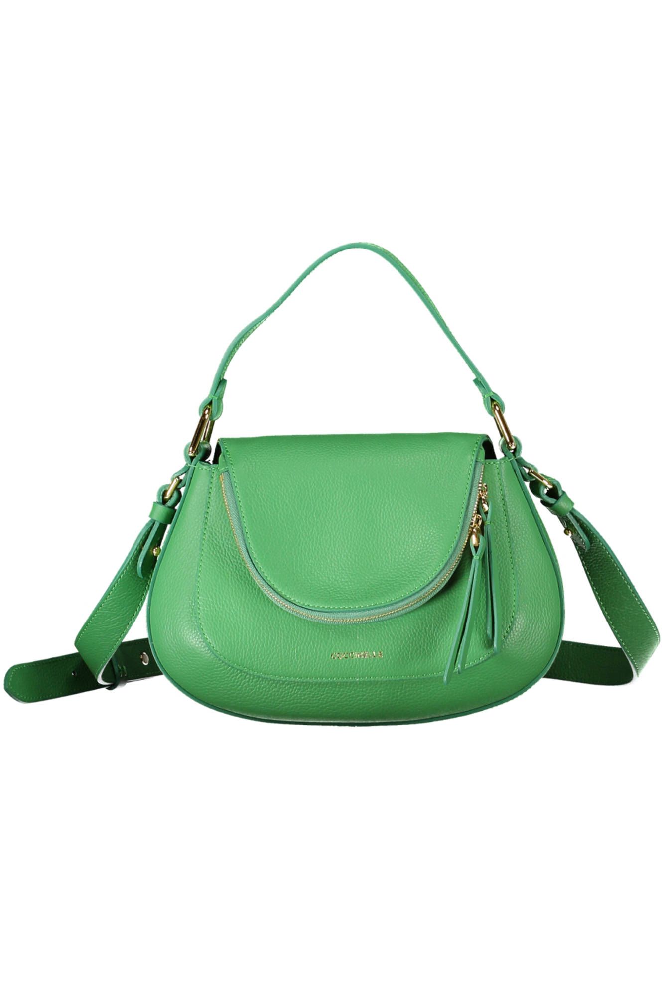 Green Leather Women Handbag