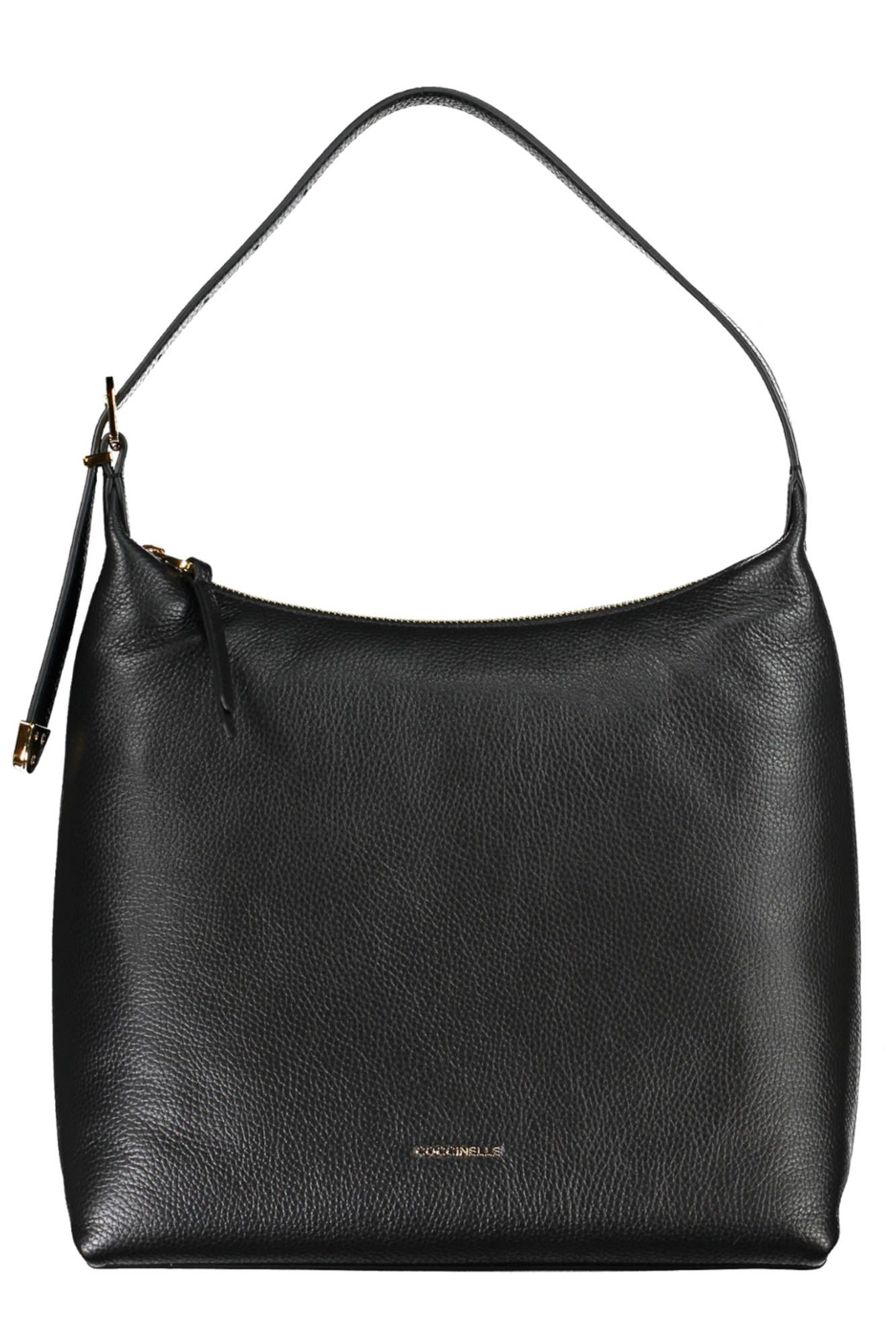 Black Leather Women Handbag