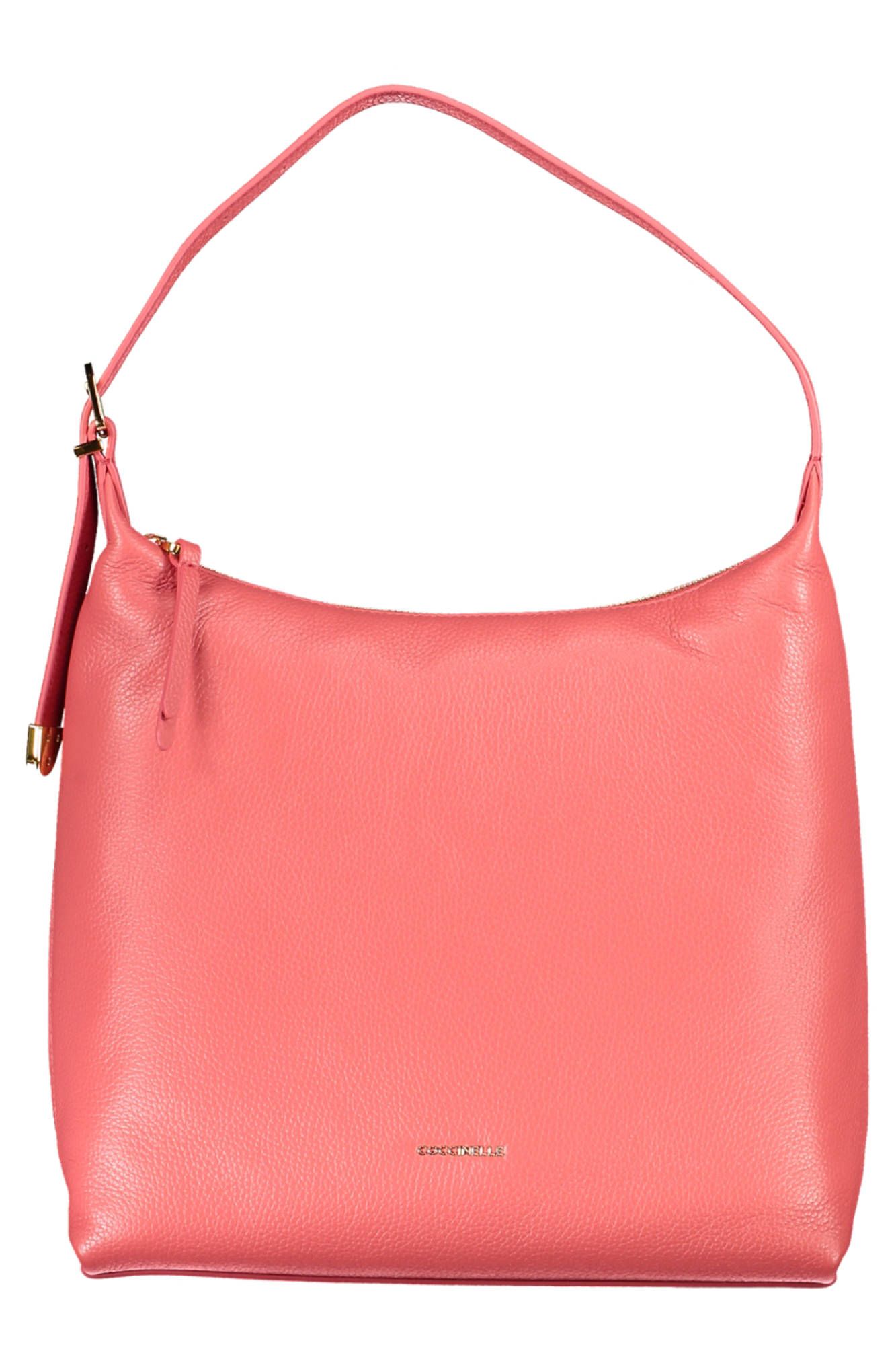 Pink Leather Women Handbag