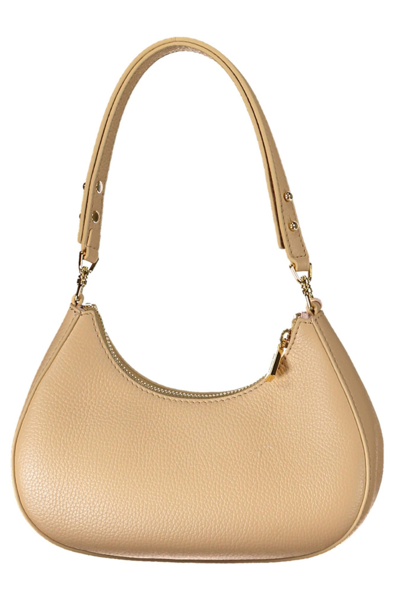 2280112.jpg Beige Leather Women Handbag - Image 2