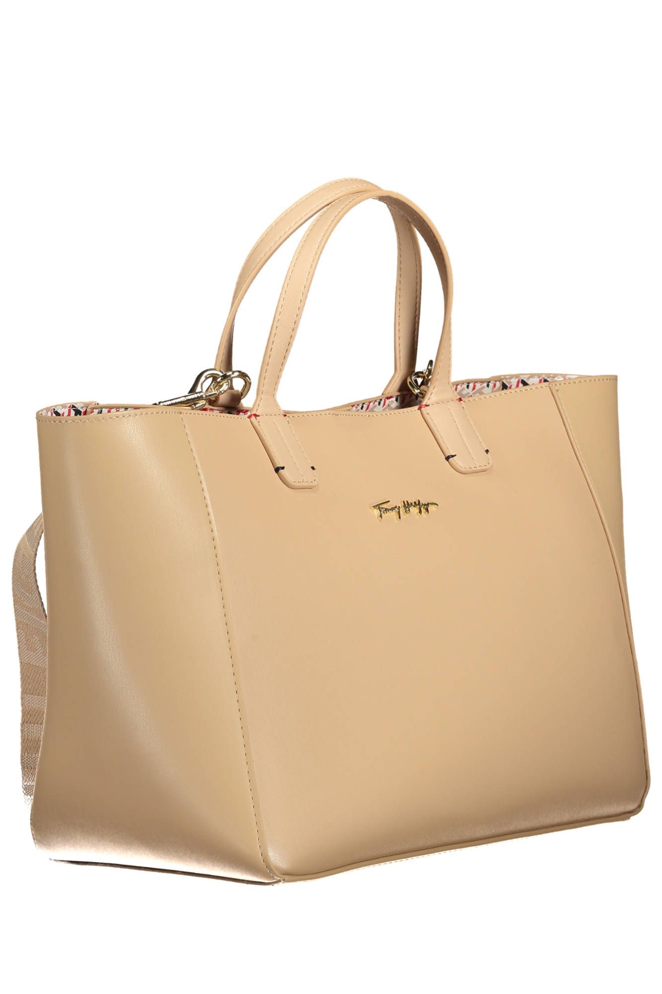 2376588.jpg Pink Polyurethane Women Handbag - Image 3