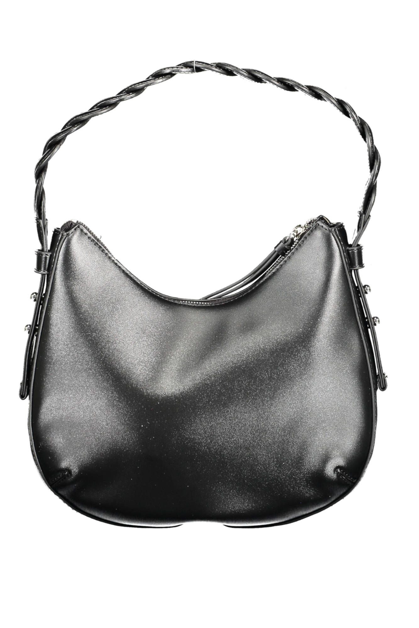 2376615.jpg Black PVC Women Handbag - Image 2