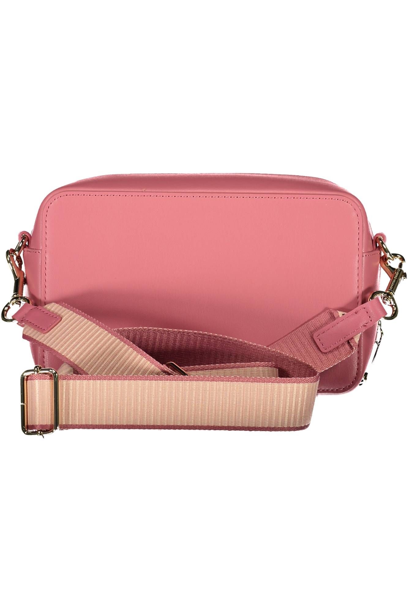 2378456.jpg Pink Polyurethane Women Handbag - Image 2