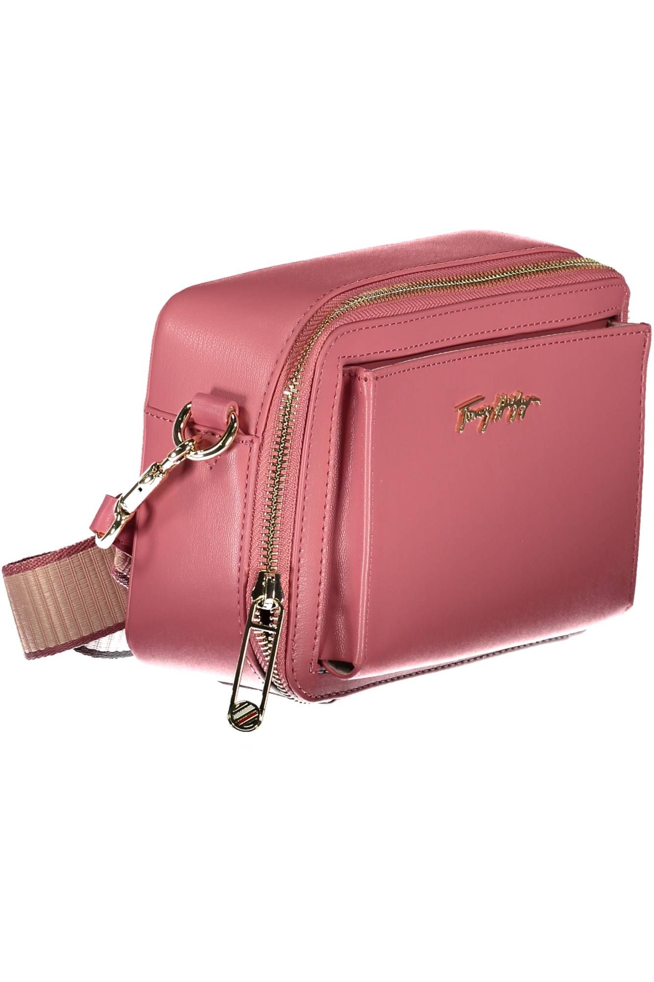 2378458.jpg Pink Polyurethane Women Handbag - Image 3