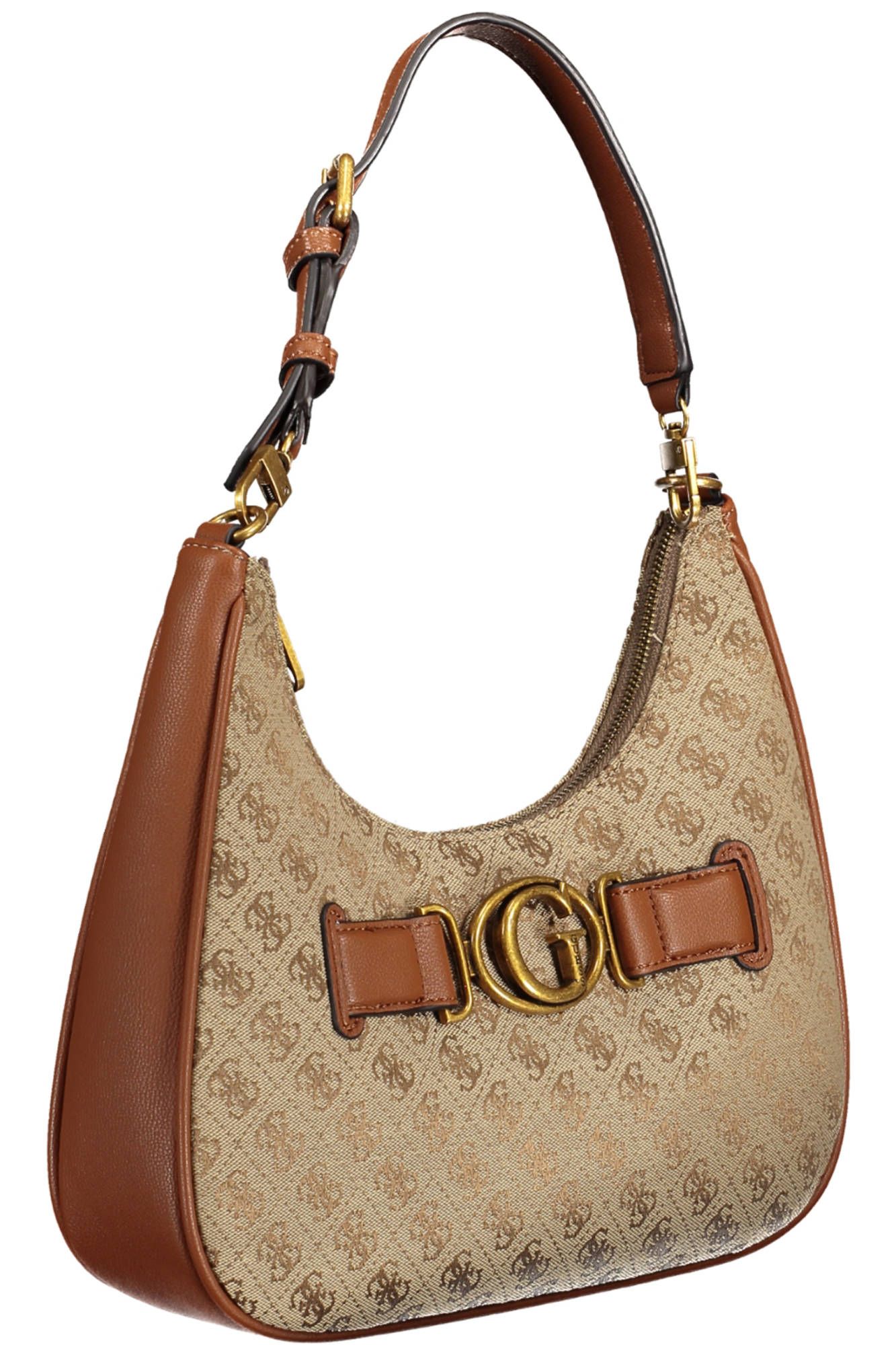 2378470.jpg Brown Polyurethane Women Handbag - Image 3