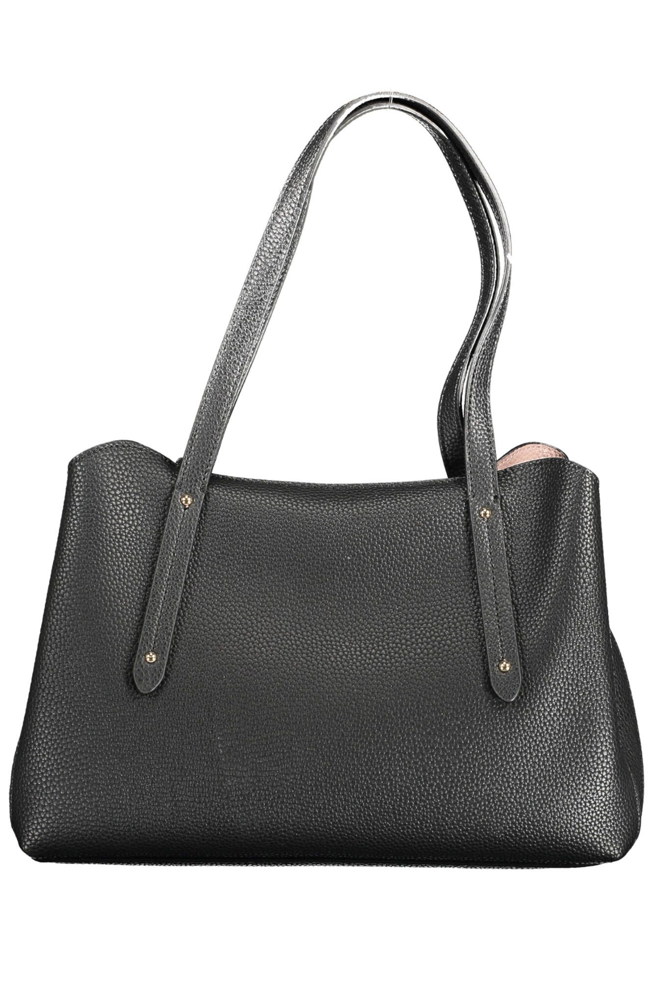 2378485.jpg Black Polyethylene Women Handbag - Image 2
