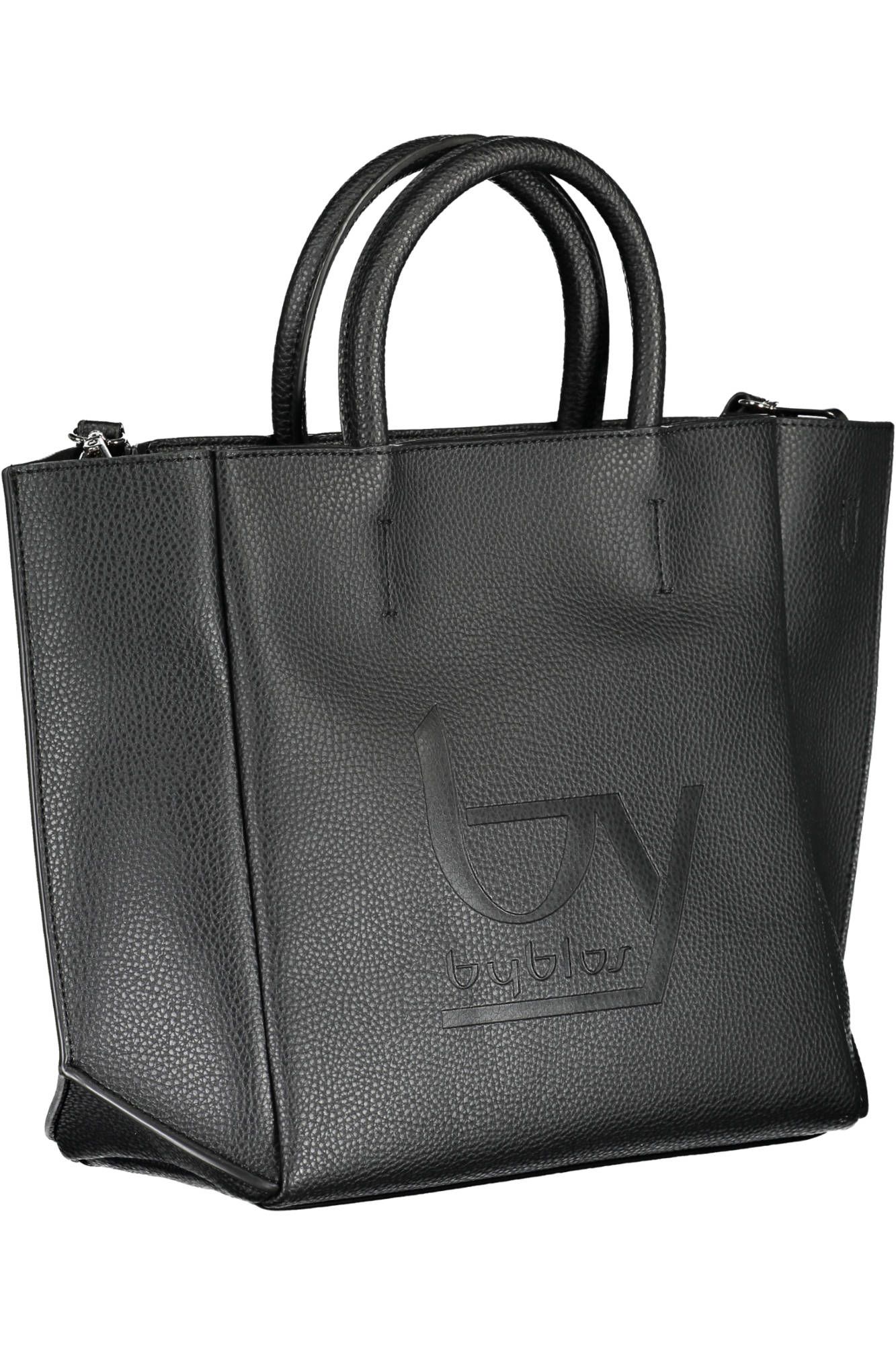 2379102.jpg Black Polyethylene Women Handbag - Image 3