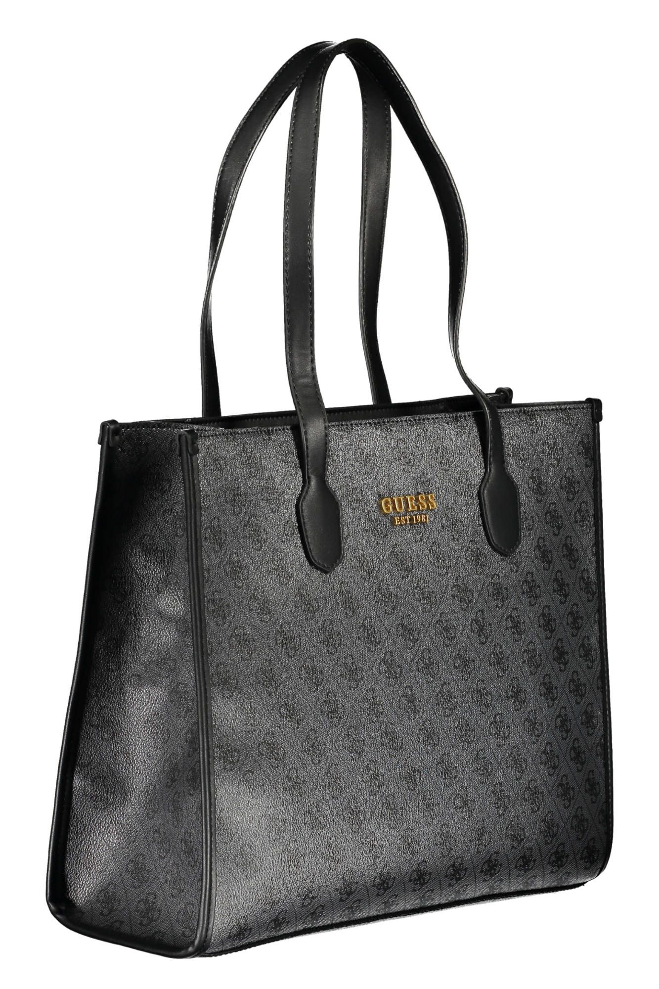 2379291.jpg Black Polyurethane Women Handbag - Image 3